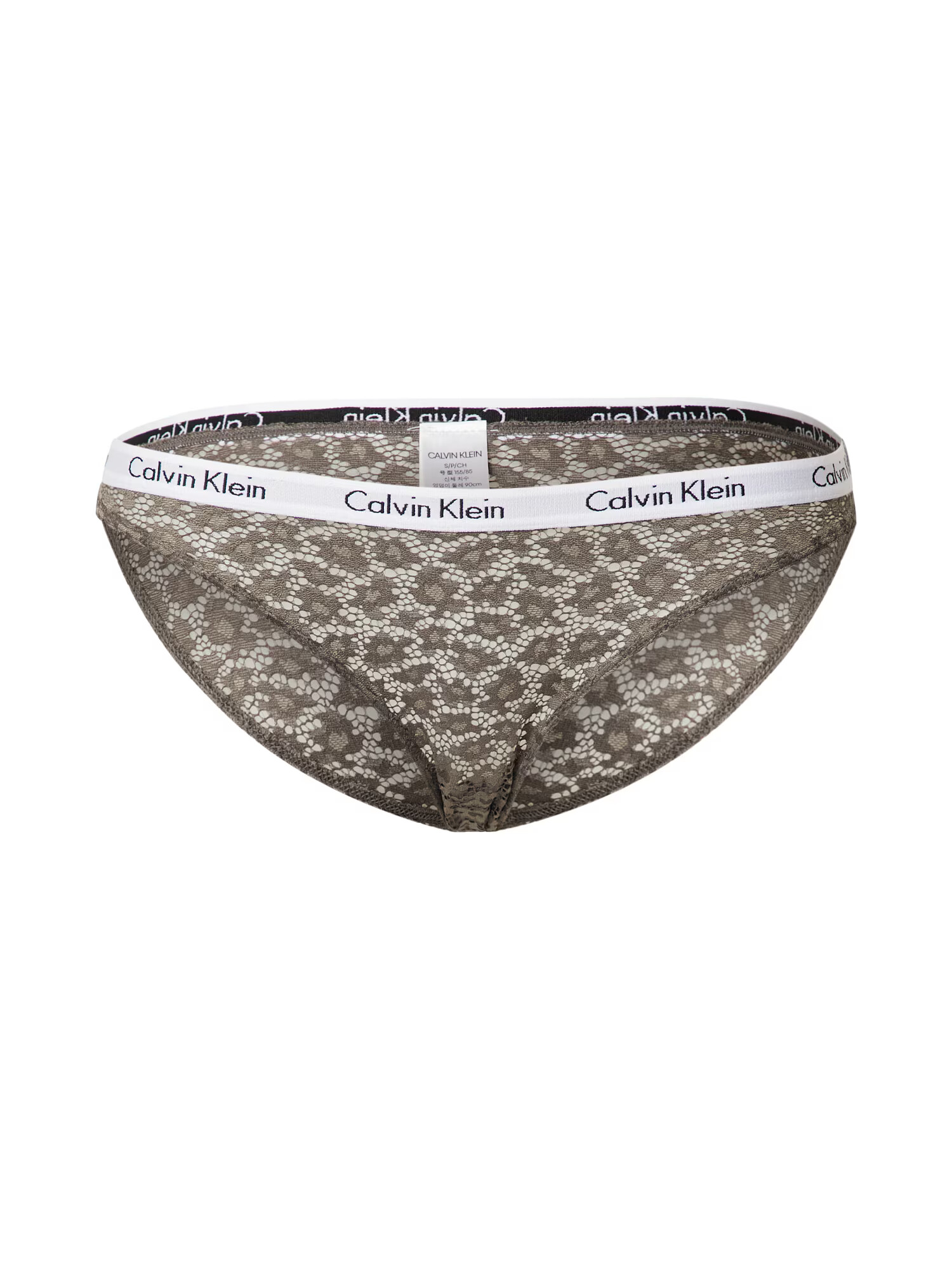 Calvin Klein Underwear Spodnje hlačke barva blata / bela / črna - Pepit.si