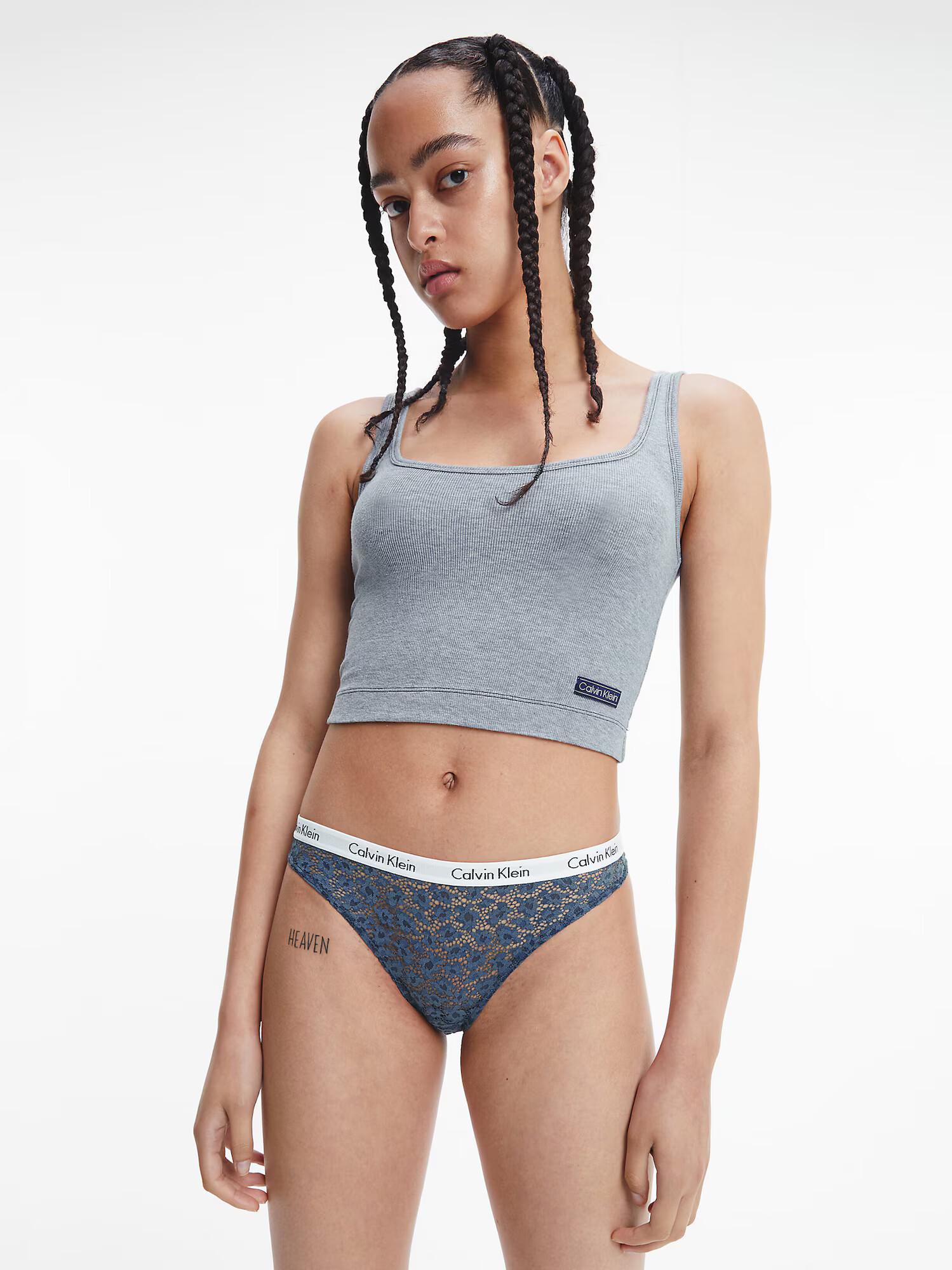 Calvin Klein Underwear Spodnje hlačke bež / golobje modra / roza / bela - Pepit.si