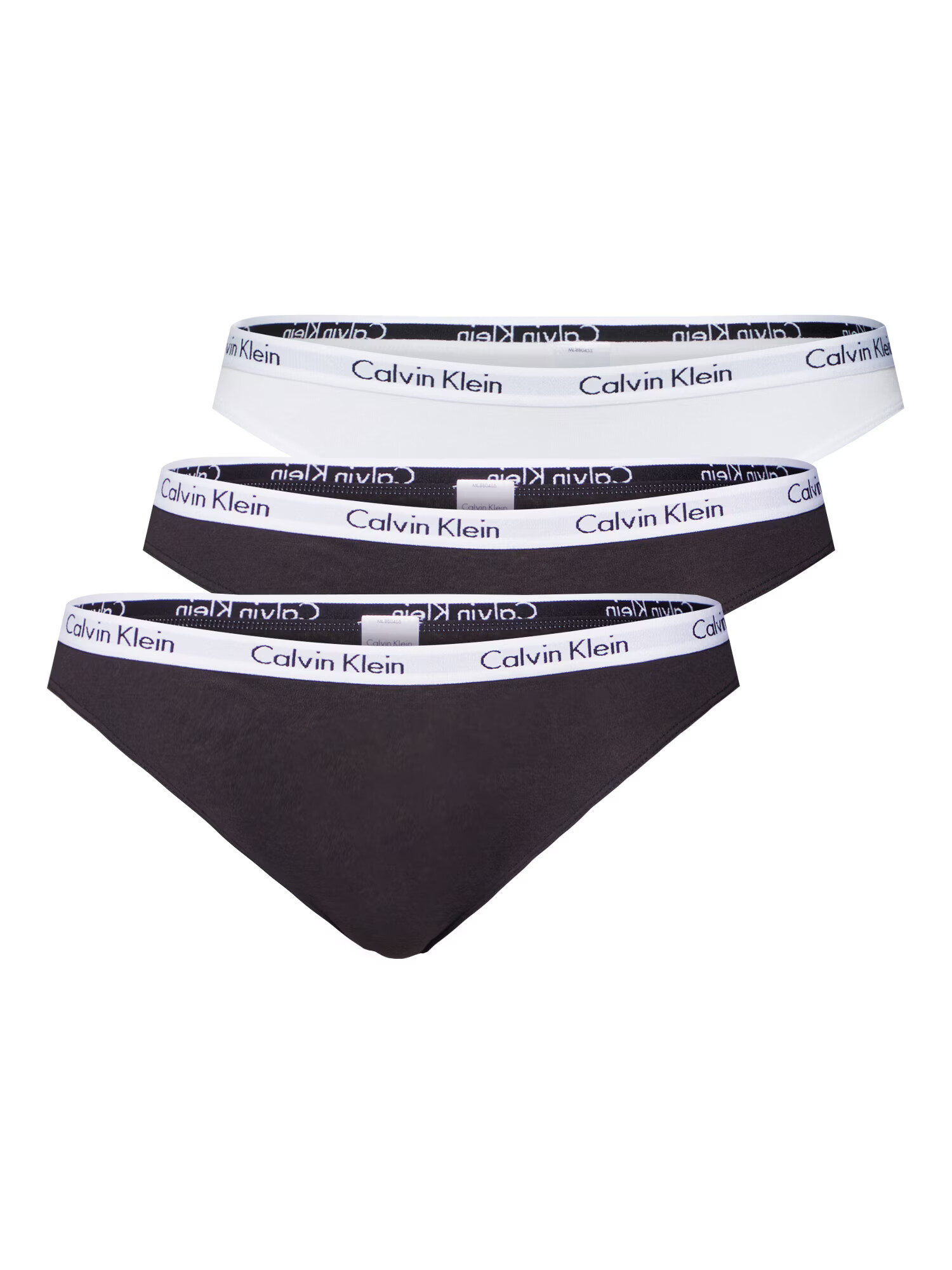 Calvin Klein Underwear Spodnje hlačke črna / bela - Pepit.si