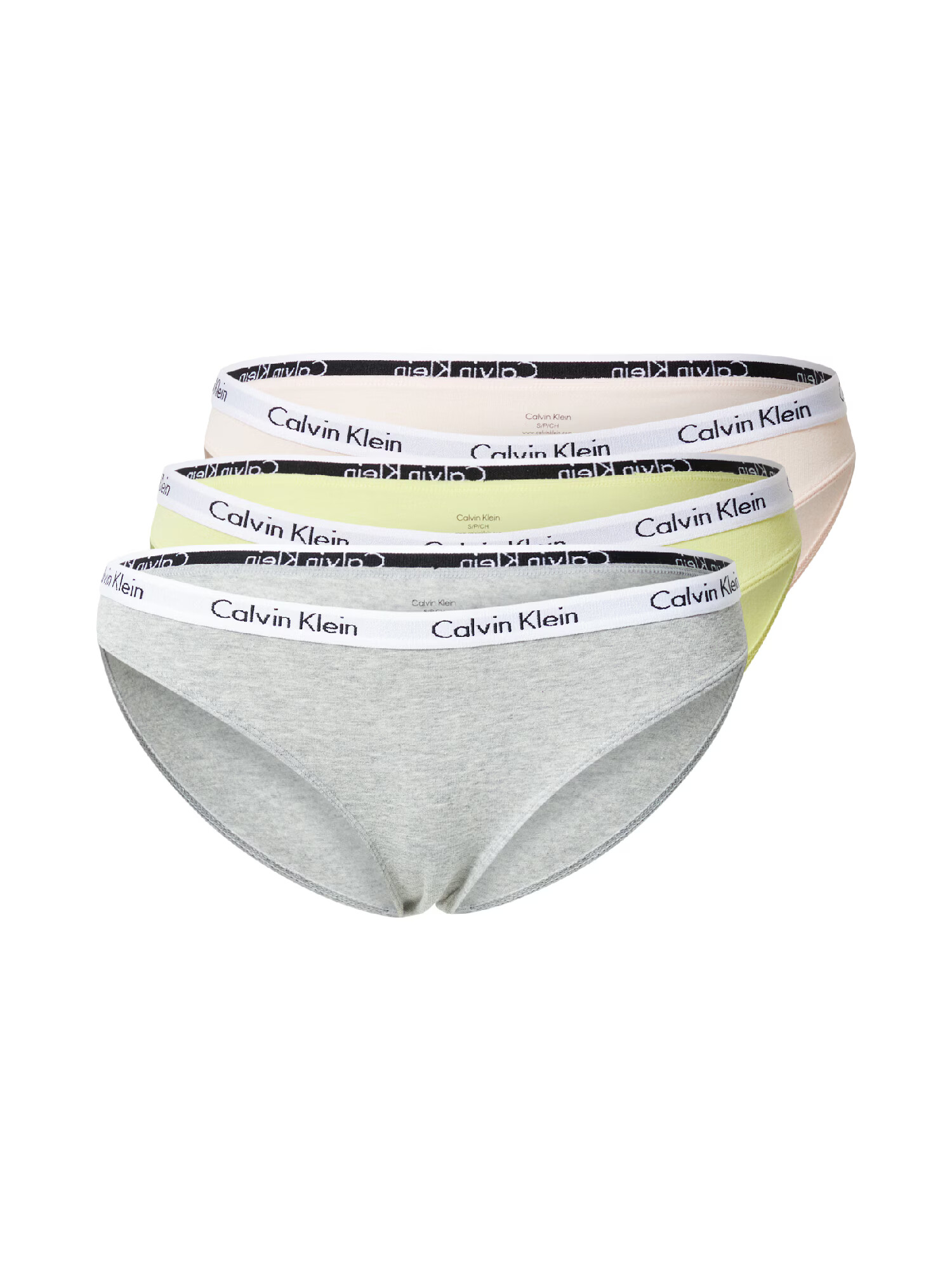 Calvin Klein Underwear Spodnje hlačke bež / svetlo rumena / pegasto siva / bela - Pepit.si