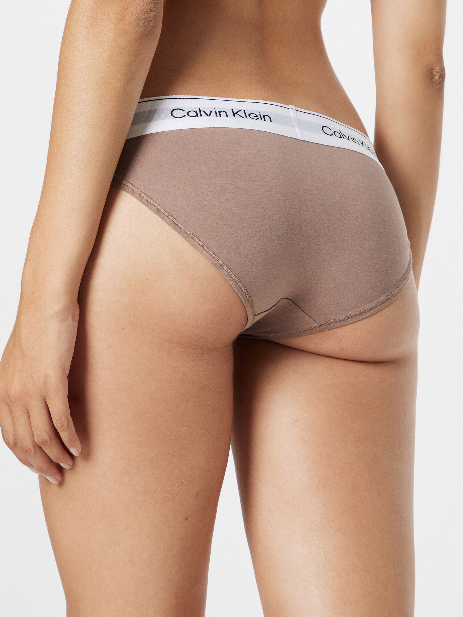 Calvin Klein Underwear Spodnje hlačke chamois / črna / bela - Pepit.si