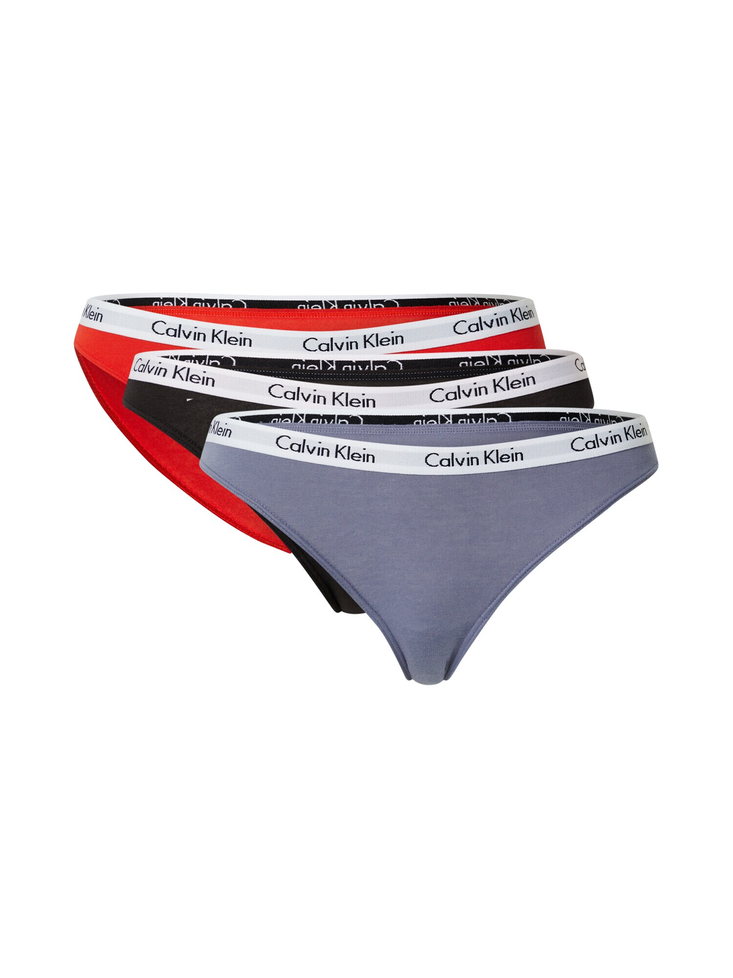 Calvin Klein Underwear Spodnje hlačke grafit / rdeča / črna / bela - Pepit.si