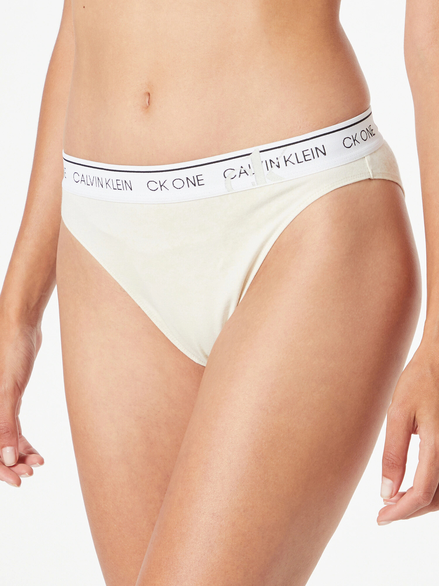 Calvin Klein Underwear Spodnje hlačke kremna / črna / bela - Pepit.si