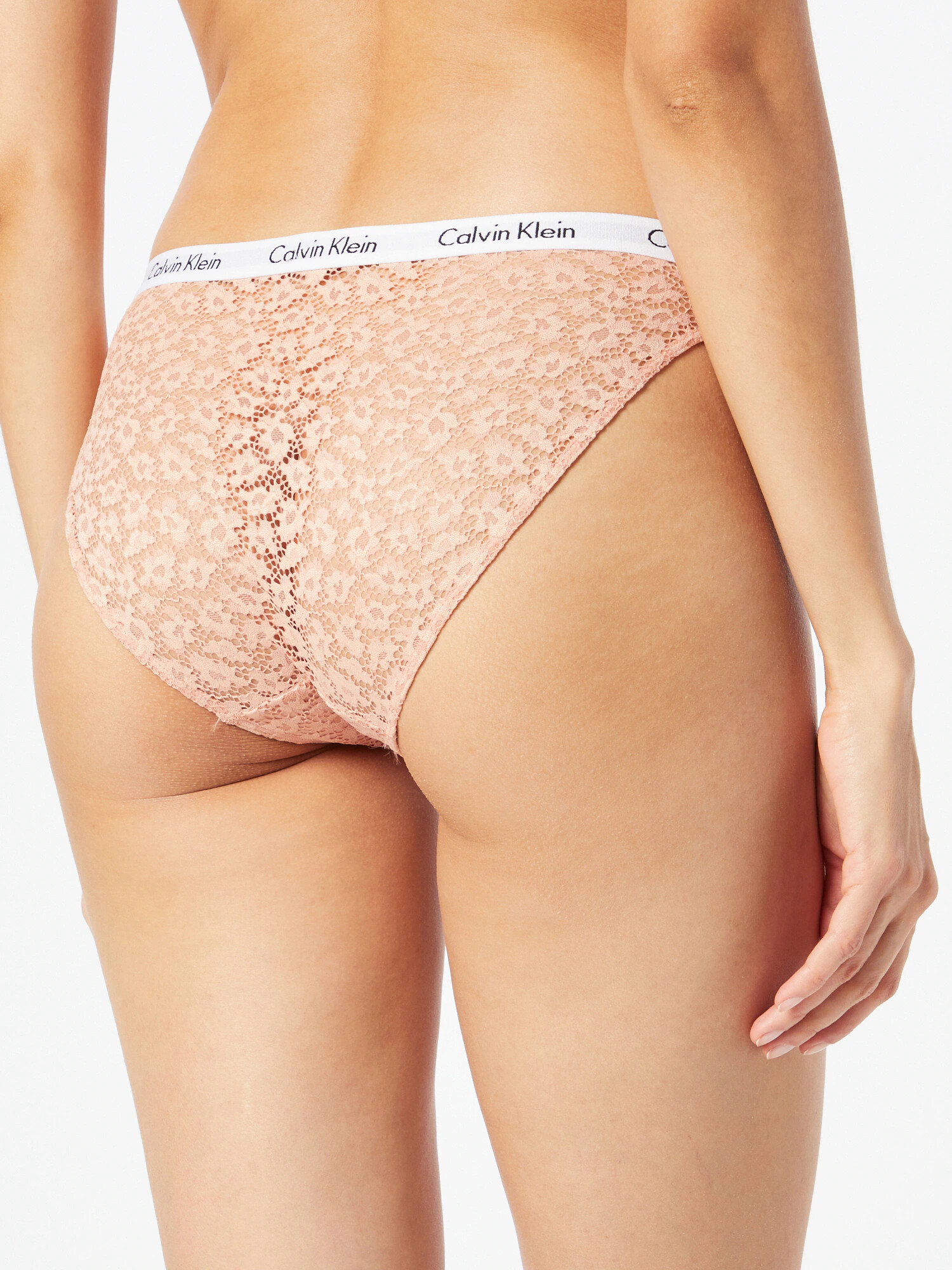 Calvin Klein Underwear Spodnje hlačke nude / črna / bela - Pepit.si