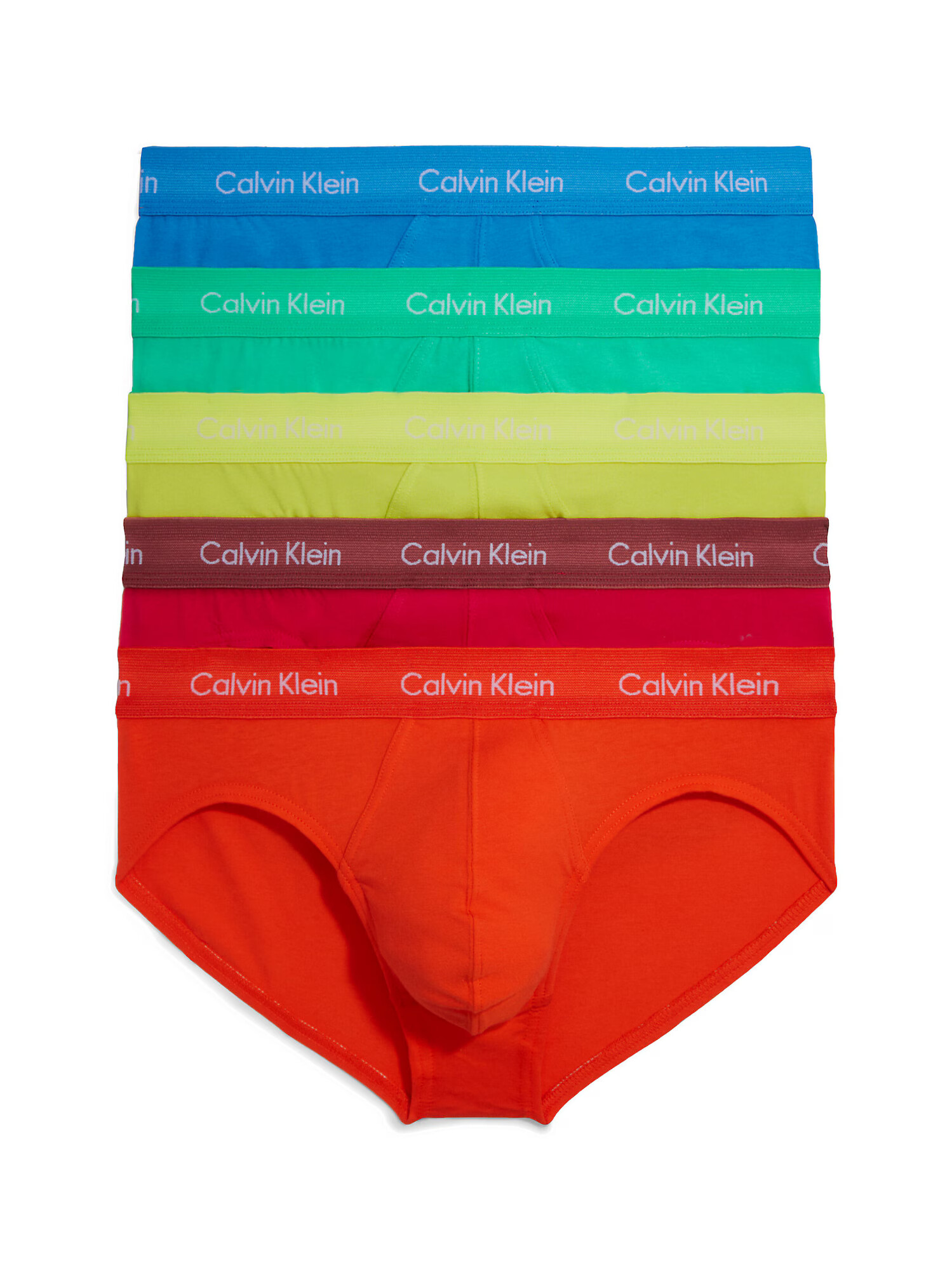 Calvin Klein Underwear Spodnje hlačke 'Pride' modra / rumena / zelena / rdeča / bela - Pepit.si