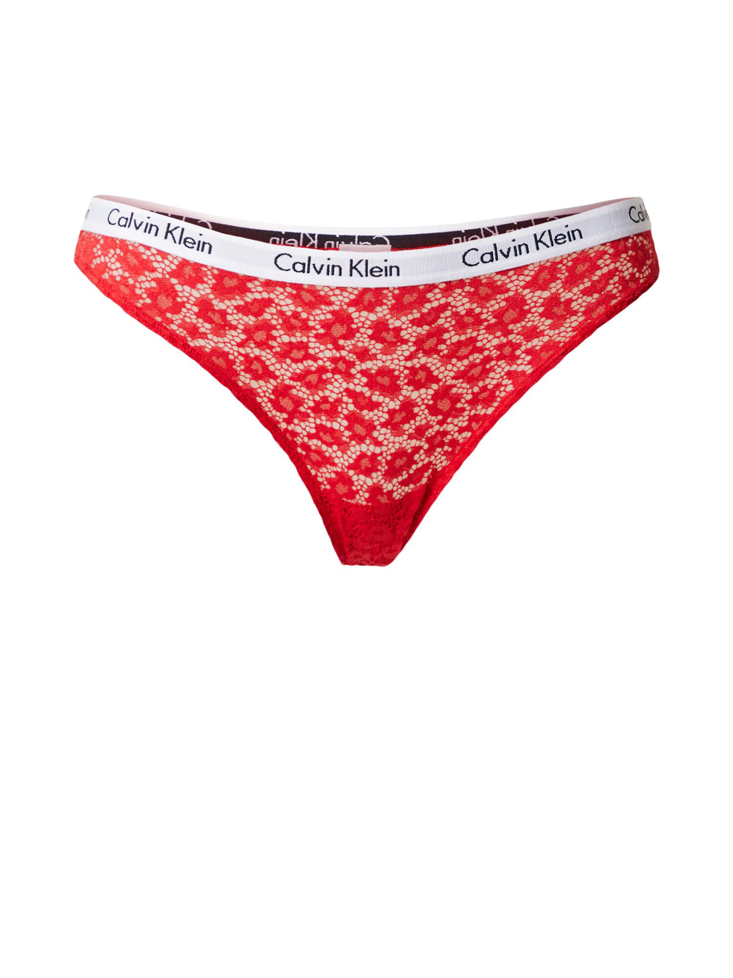 Calvin Klein Underwear Spodnje hlačke rdeča / bela - Pepit.si