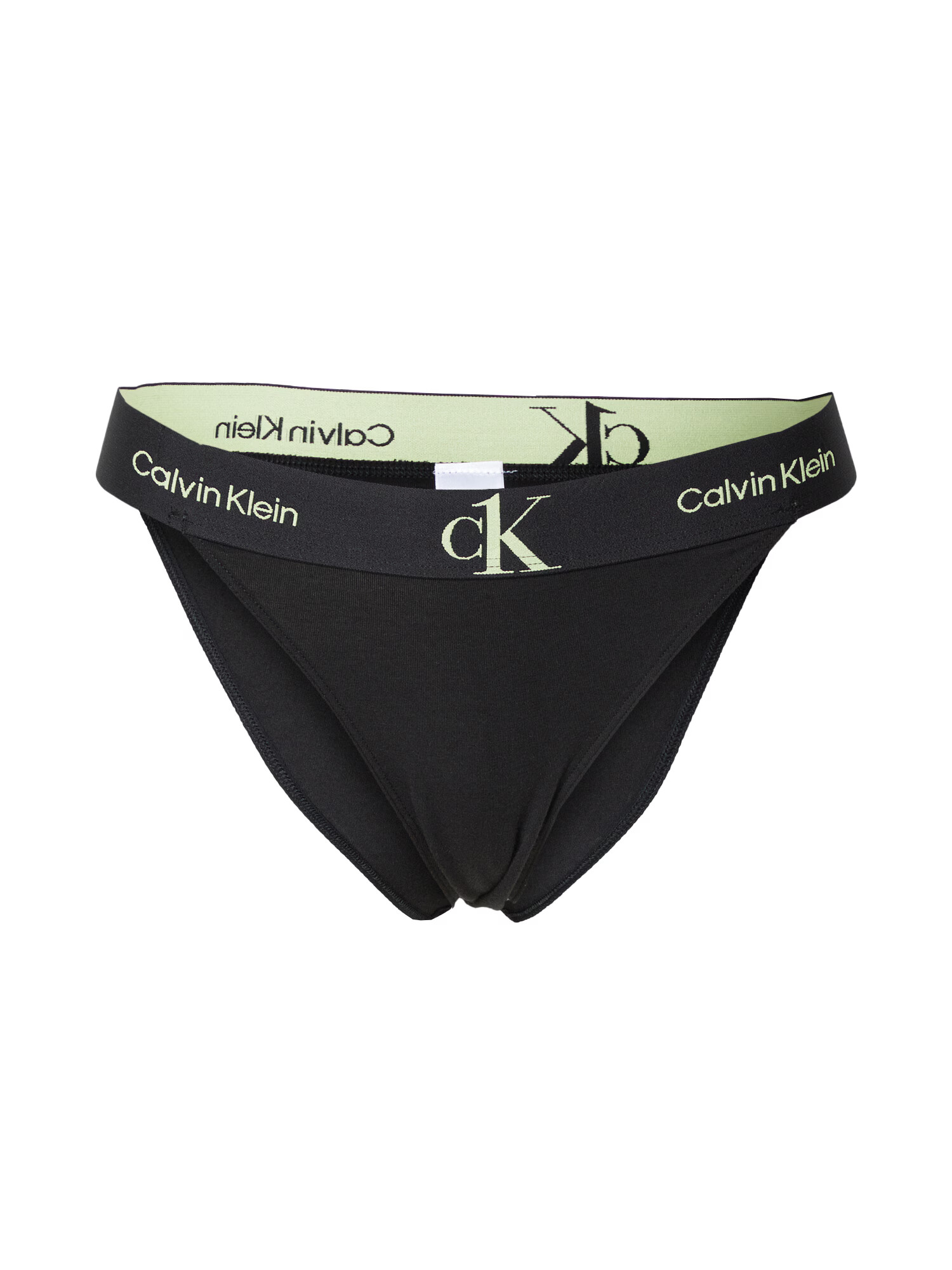 Calvin Klein Underwear Spodnje hlačke svetlo zelena / črna - Pepit.si