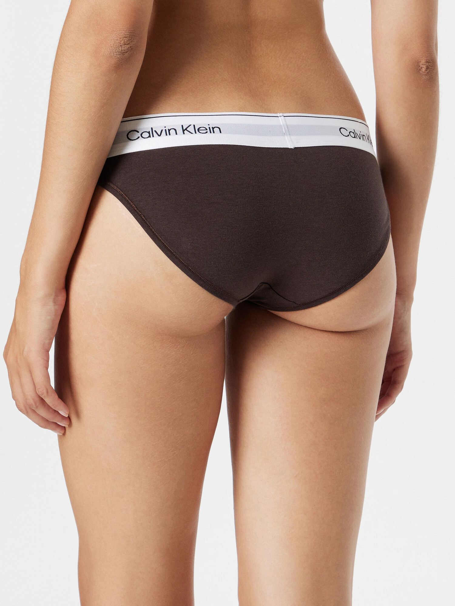 Calvin Klein Underwear Spodnje hlačke umbra / črna / bela - Pepit.si