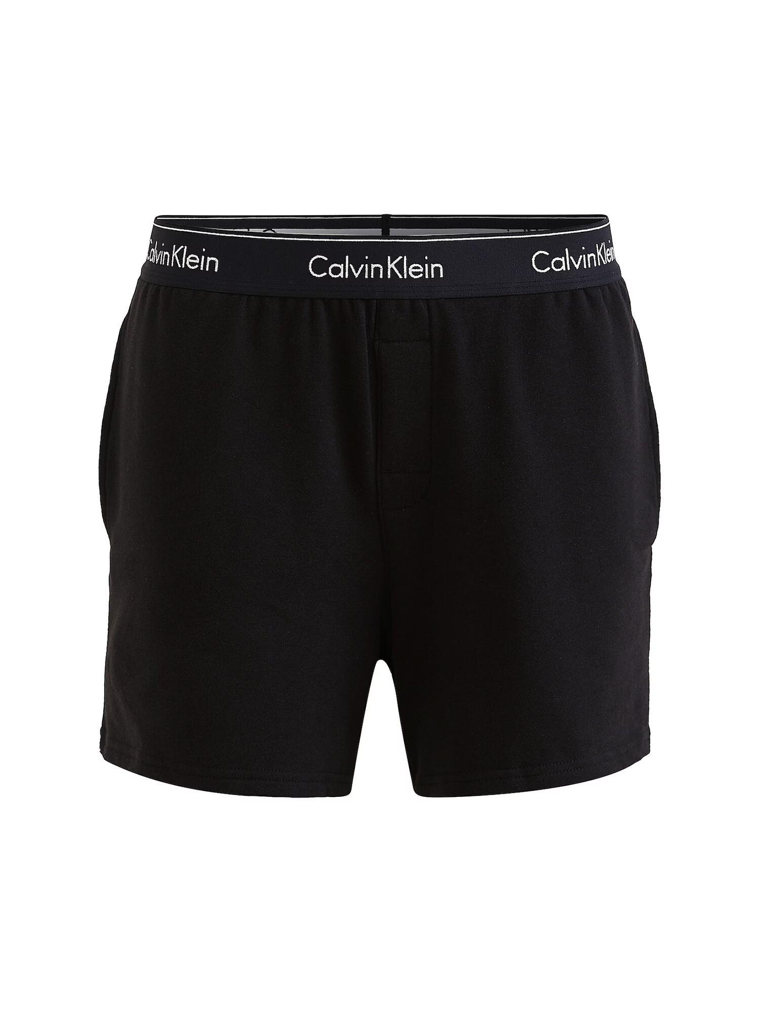 Calvin Klein Underwear Spodnji del pižame črna / bela - Pepit.si