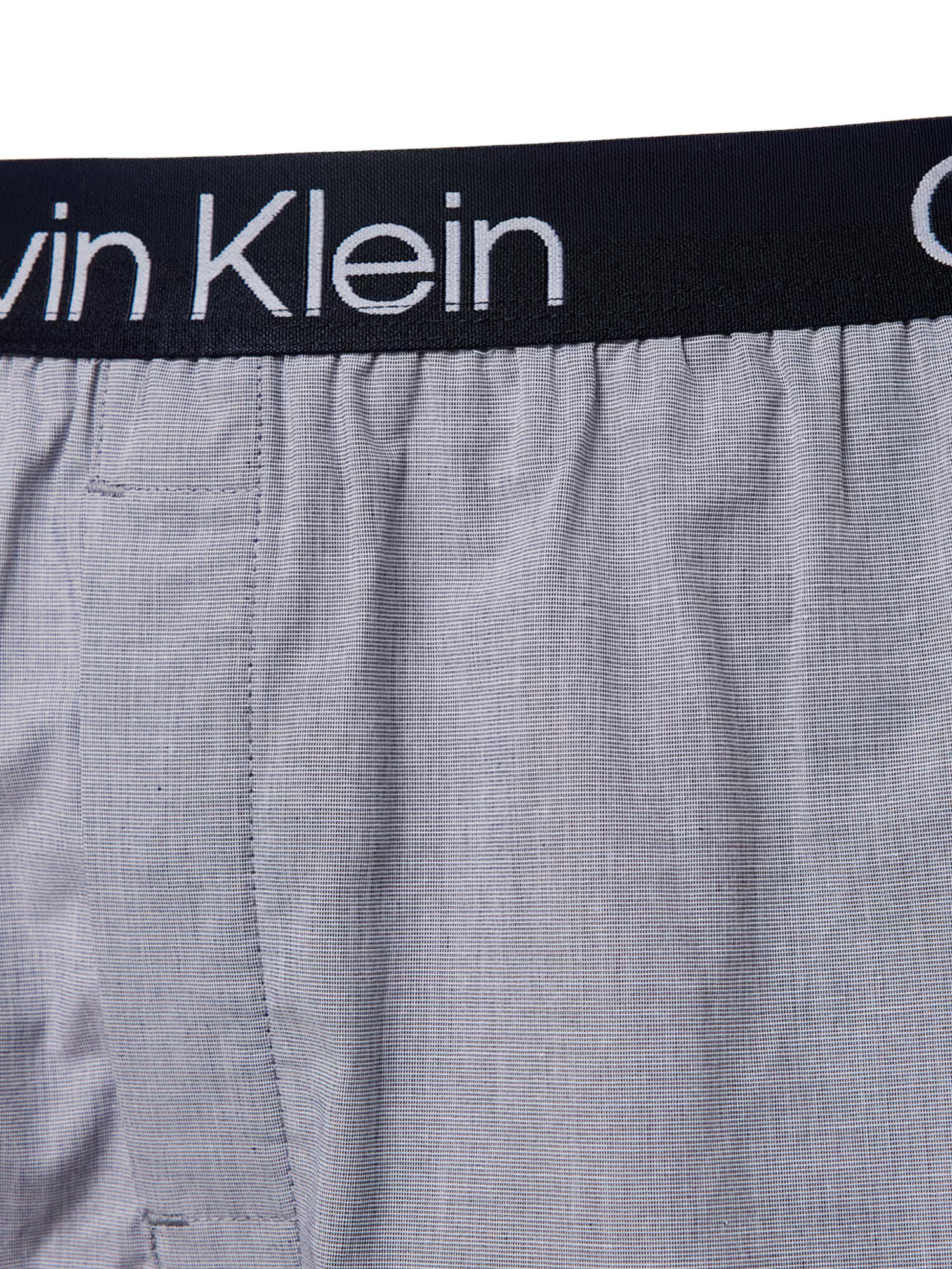 Calvin Klein Underwear Spodnji del pižame golobje modra / črna / off-bela - Pepit.si