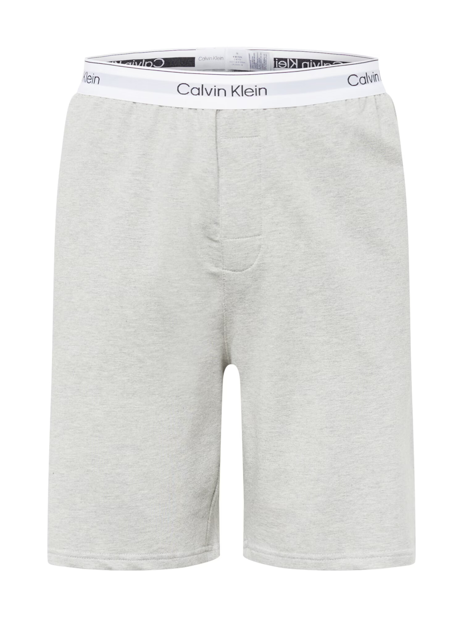 Calvin Klein Underwear Spodnji del pižame pegasto siva / črna / bela - Pepit.si