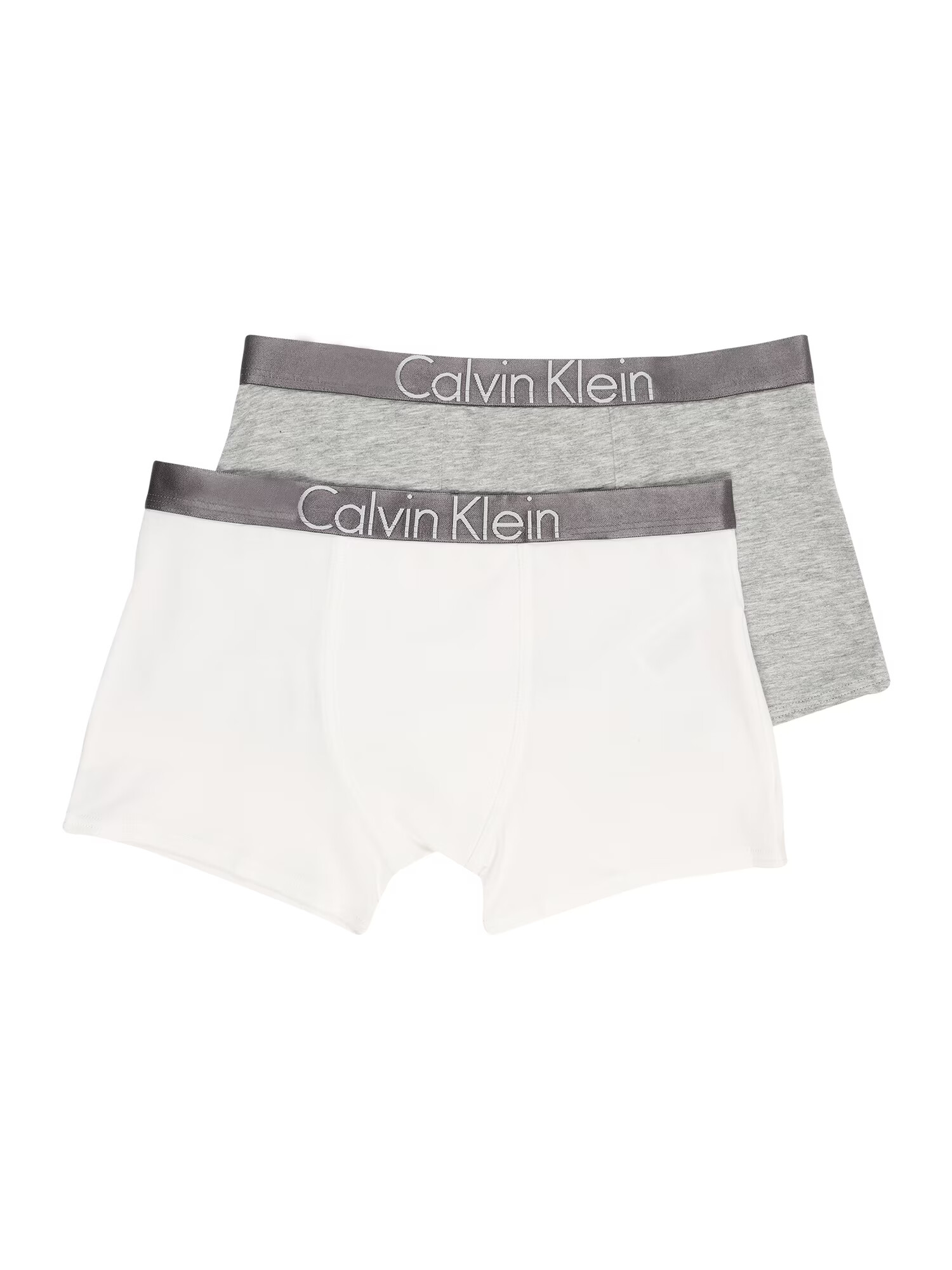 Calvin Klein Underwear Spodnjice pegasto siva / bela - Pepit.si