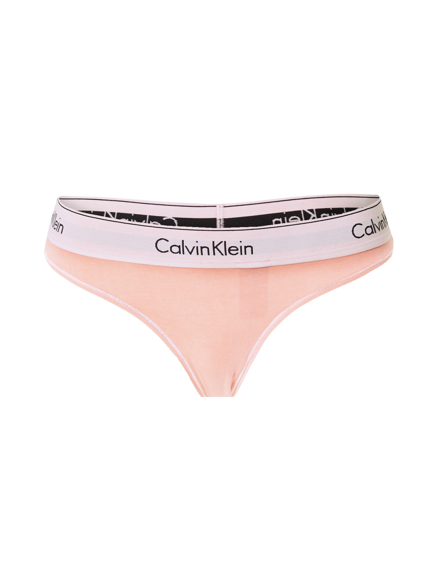 Calvin Klein Underwear Tangice breskev / črna / off-bela - Pepit.si