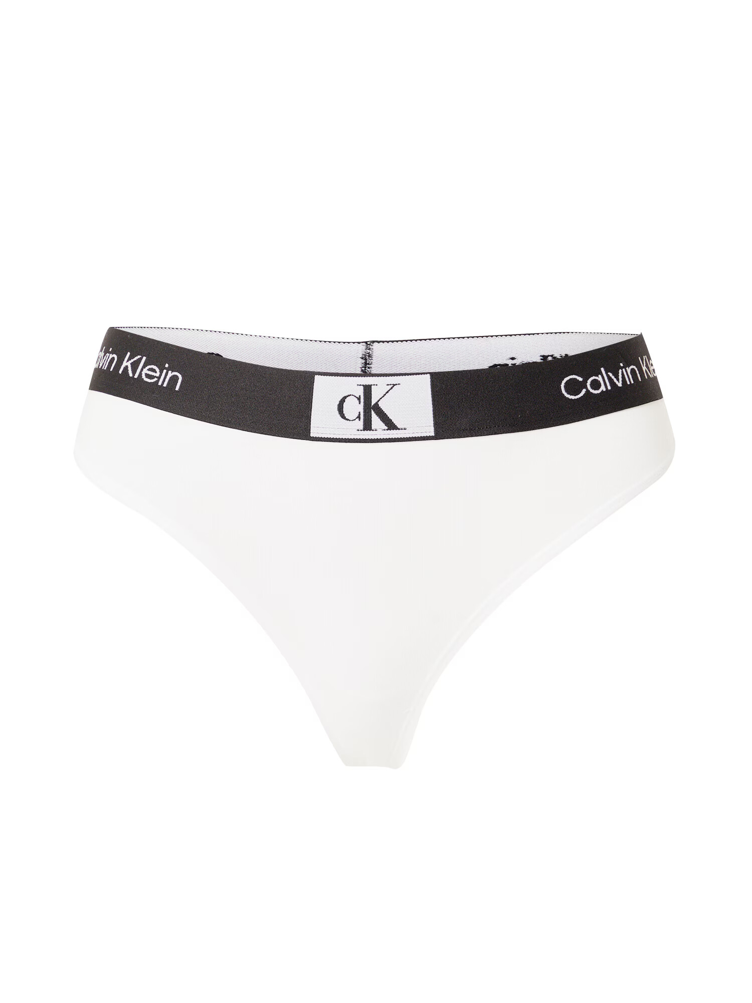 Calvin Klein Underwear Tangice črna / bela - Pepit.si