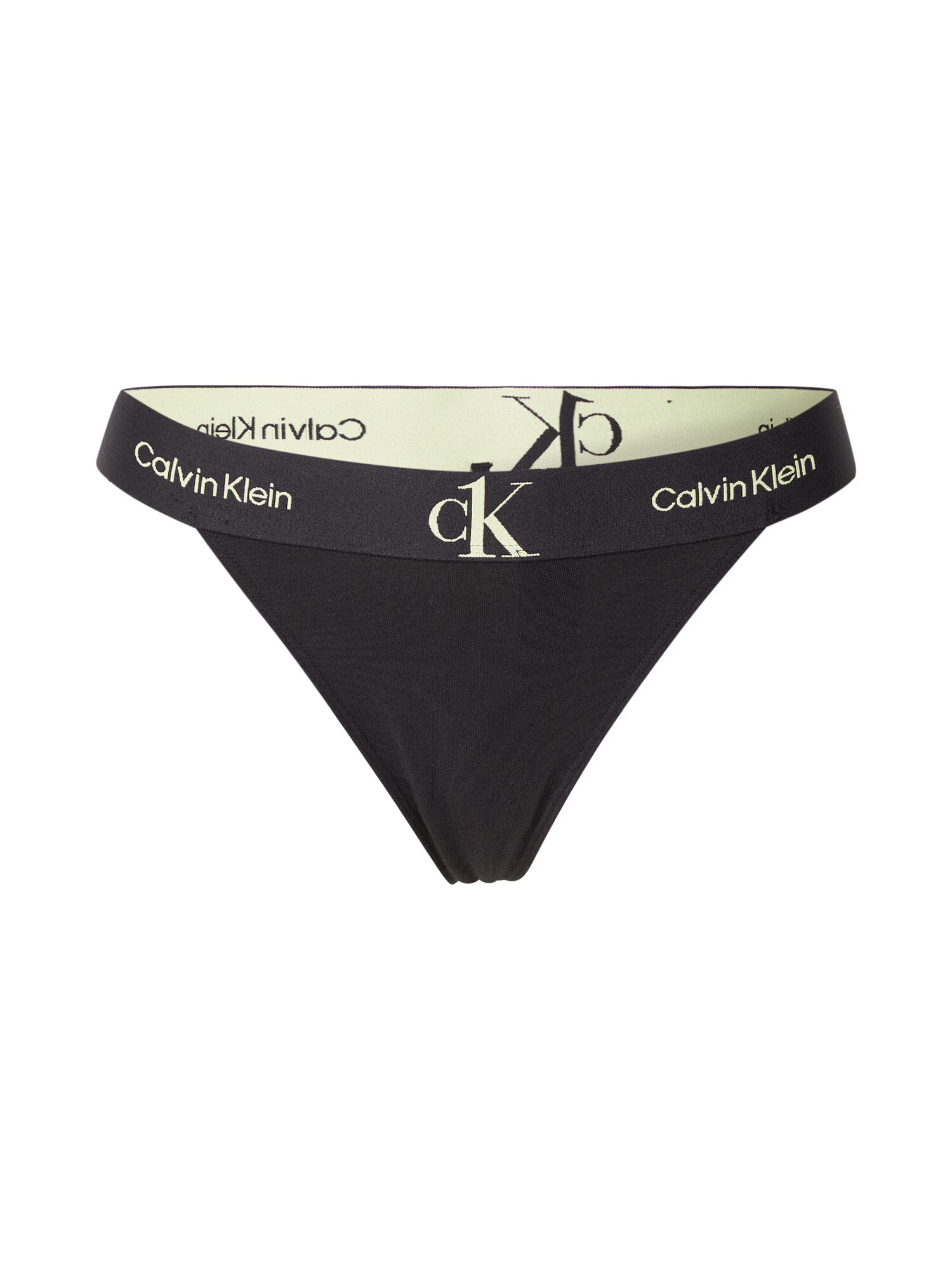 Calvin Klein Underwear Tangice črna / bela - Pepit.si