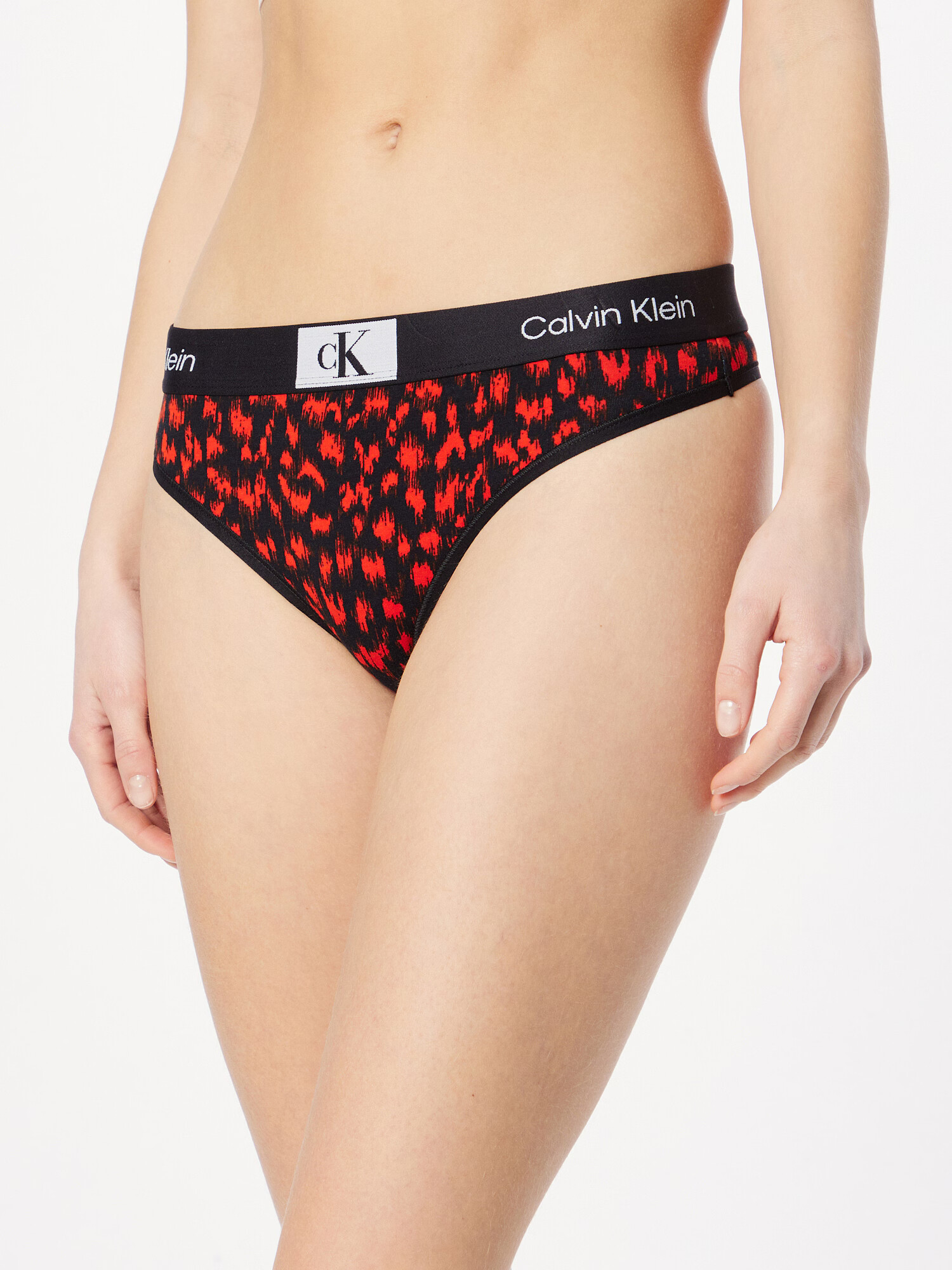 Calvin Klein Underwear Tangice krvavo rdeča / črna - Pepit.si