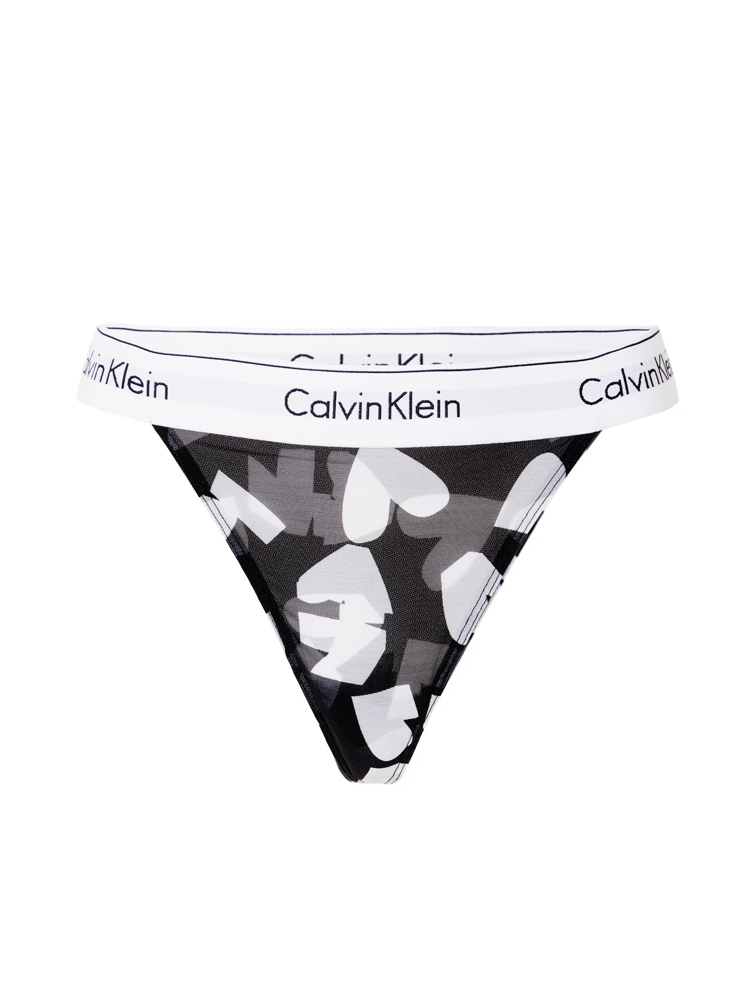 Calvin Klein Underwear Tangice siva / črna / bela - Pepit.si