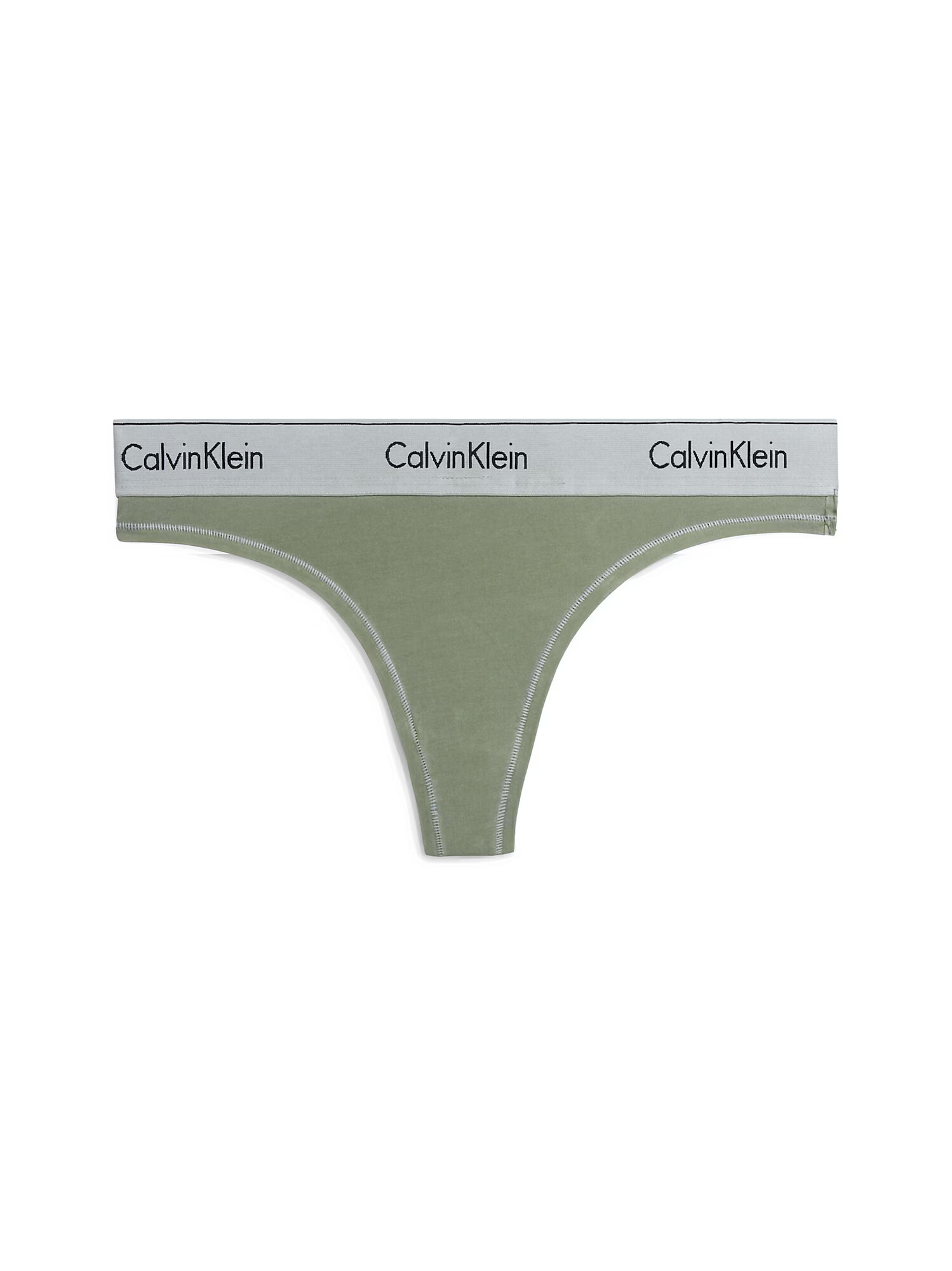 Calvin Klein Underwear Tangice siva / zelena / črna - Pepit.si