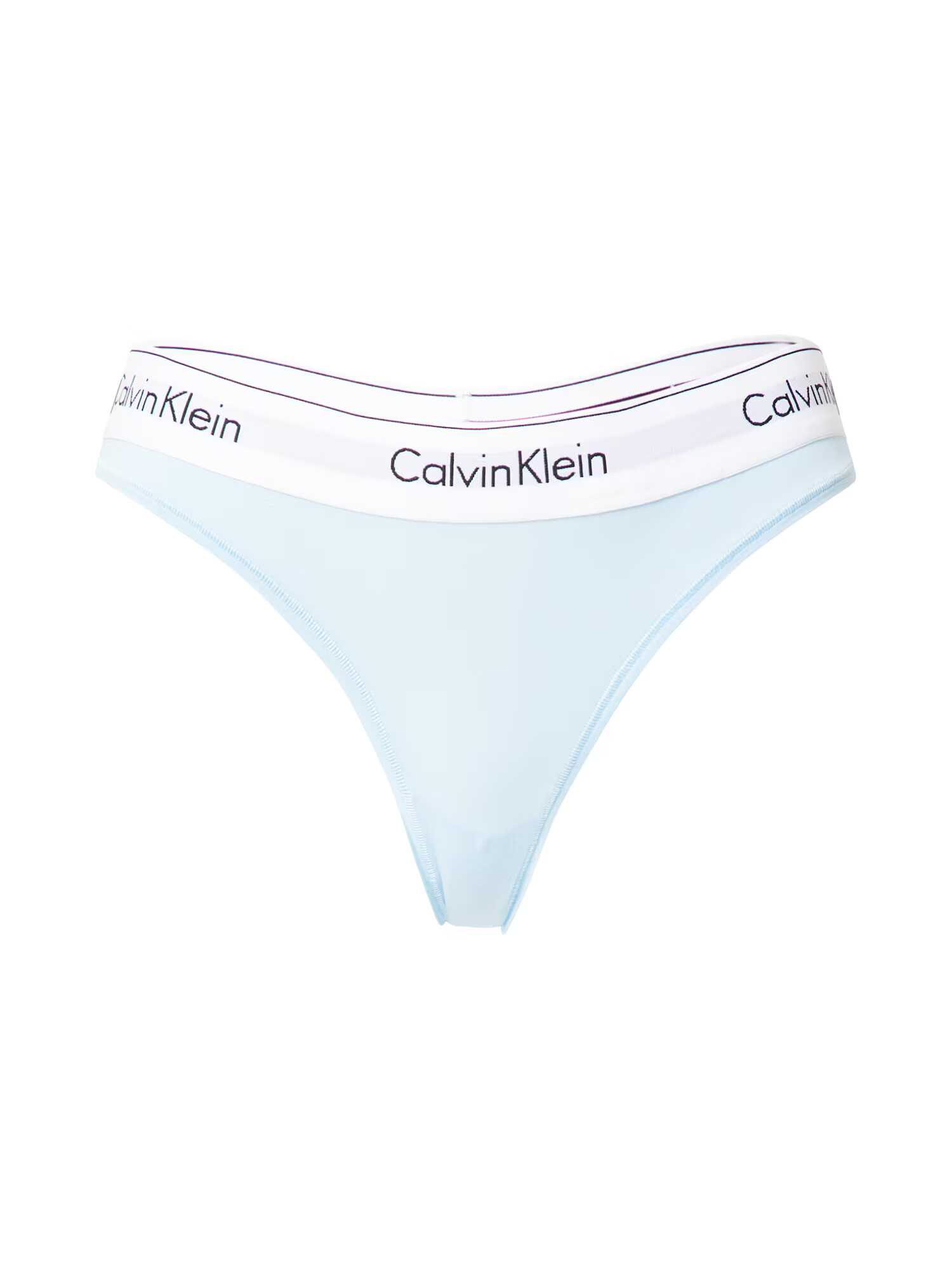 Calvin Klein Underwear Tangice svetlo modra / črna / bela / svetlo siva - Pepit.si