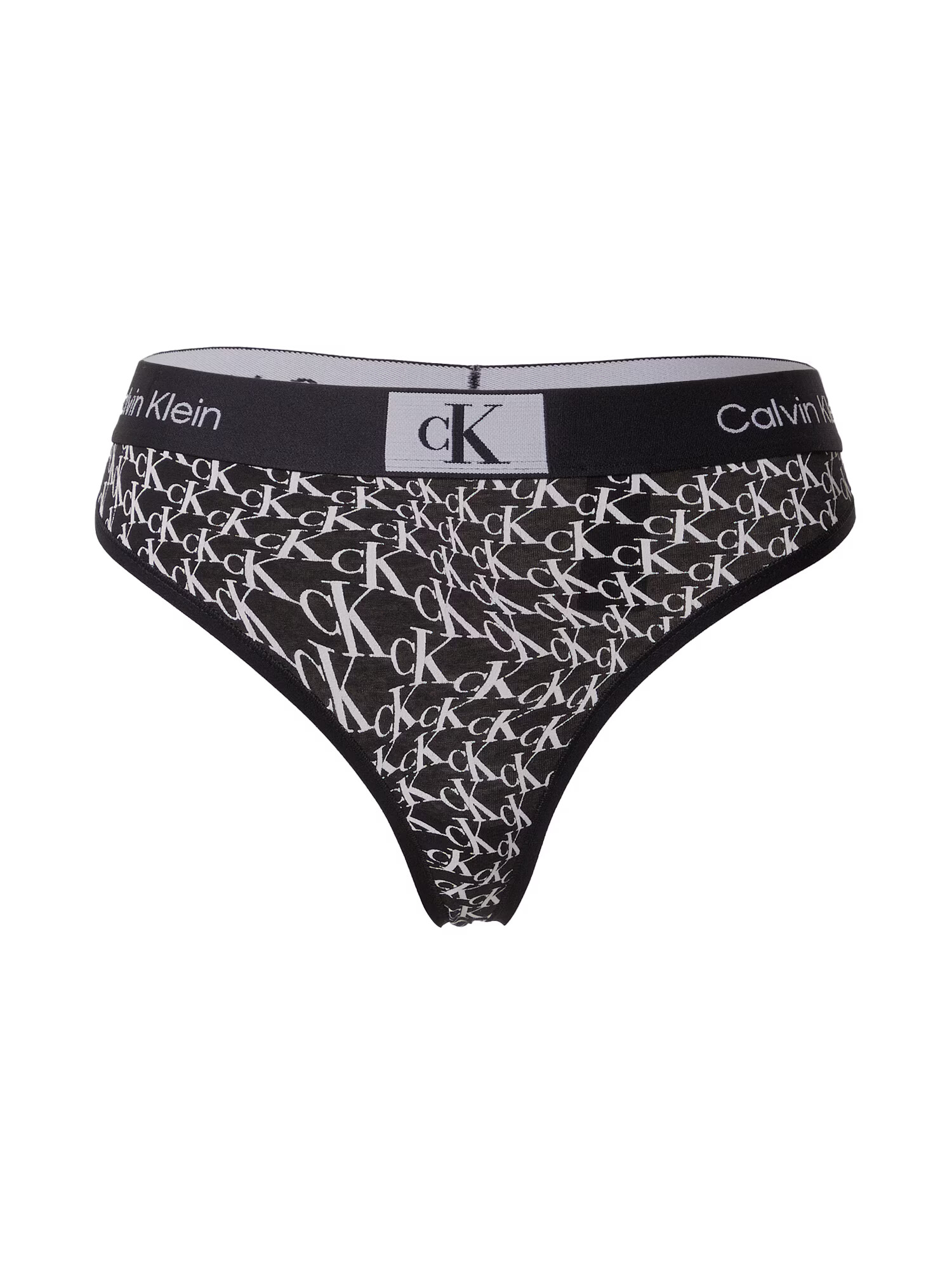 Calvin Klein Underwear Tangice svetlo siva / črna / bela - Pepit.si