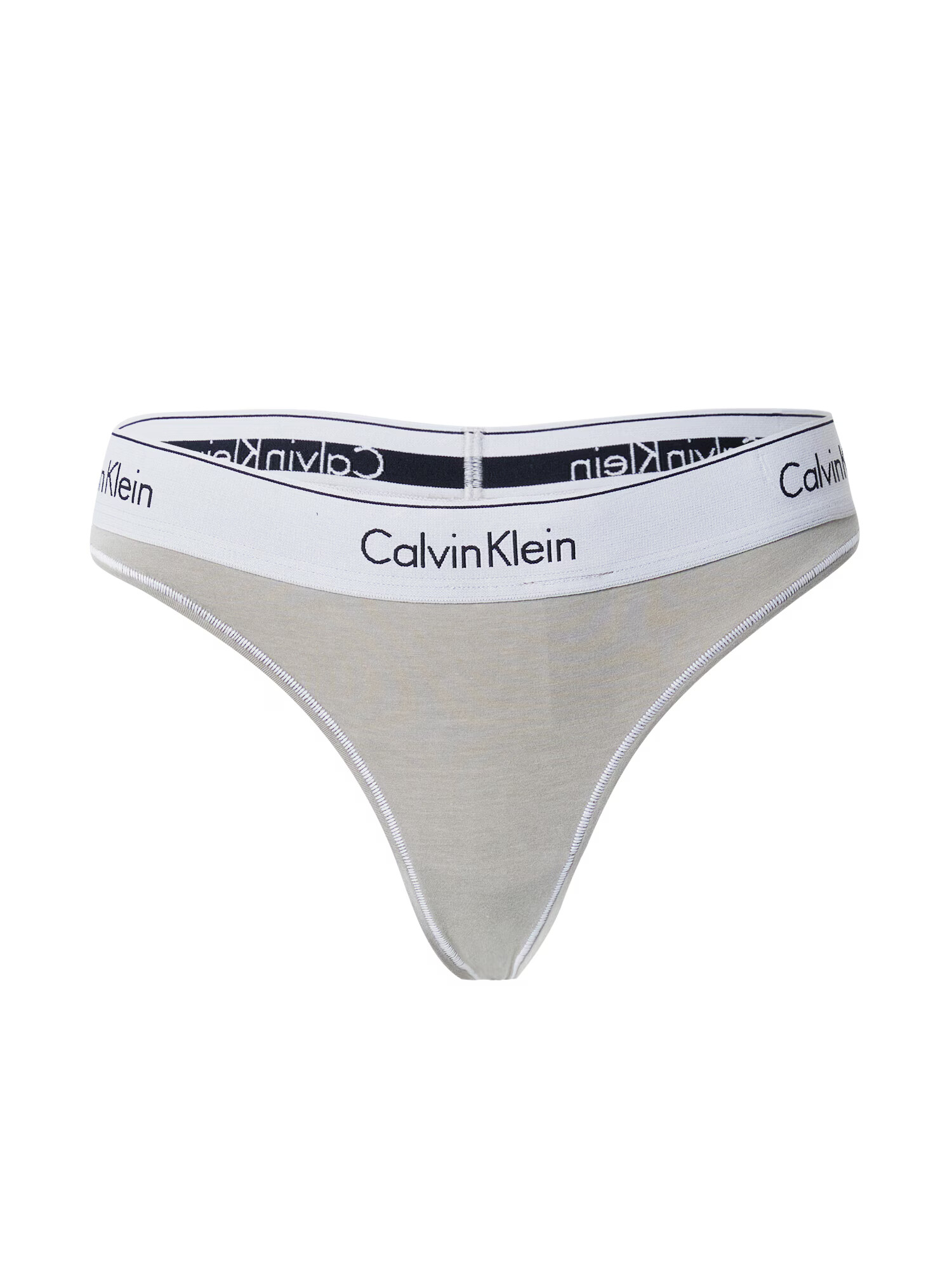 Calvin Klein Underwear Tangice svetlo siva / kaki / črna - Pepit.si