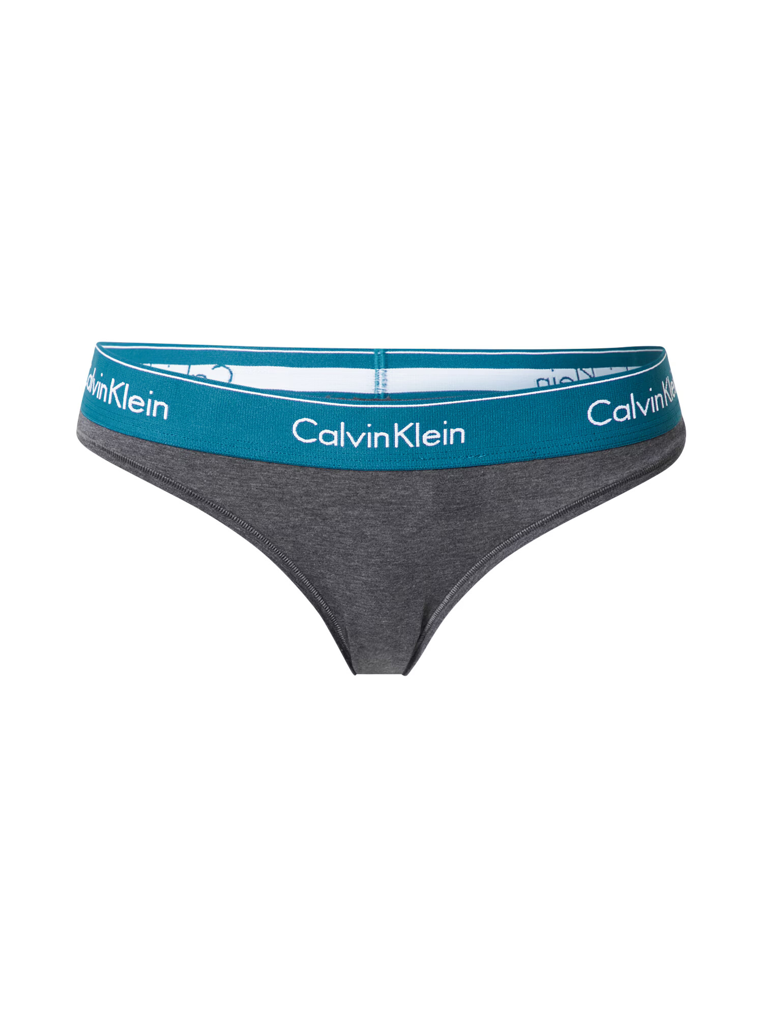 Calvin Klein Underwear Tangice temno siva / petrol / bela - Pepit.si