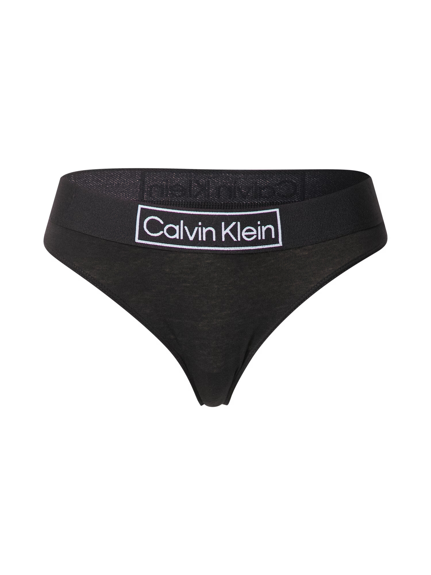 Calvin Klein Underwear Tangice črna / bela - Pepit.si