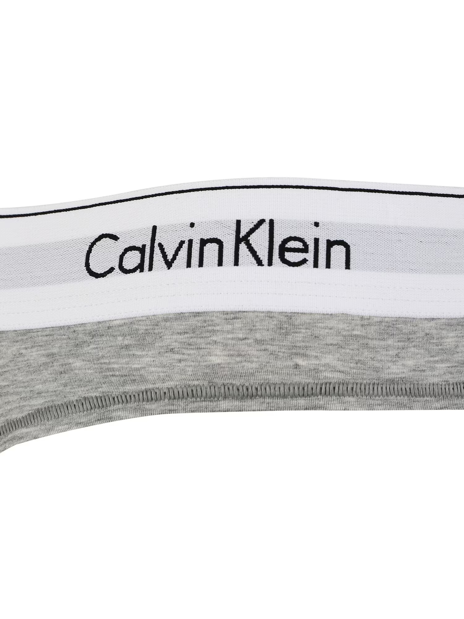 Calvin Klein Underwear Tangice 'THONG' pegasto siva - Pepit.si