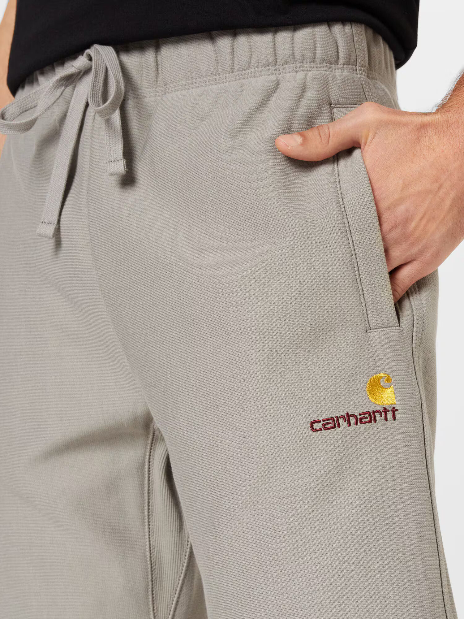 Carhartt WIP Hlače kamen - Pepit.si