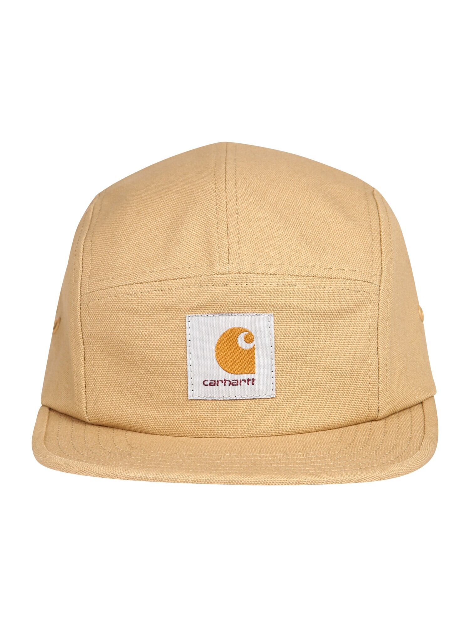 Carhartt WIP Kapa 'Backley' svetlo rjava / bela - Pepit.si