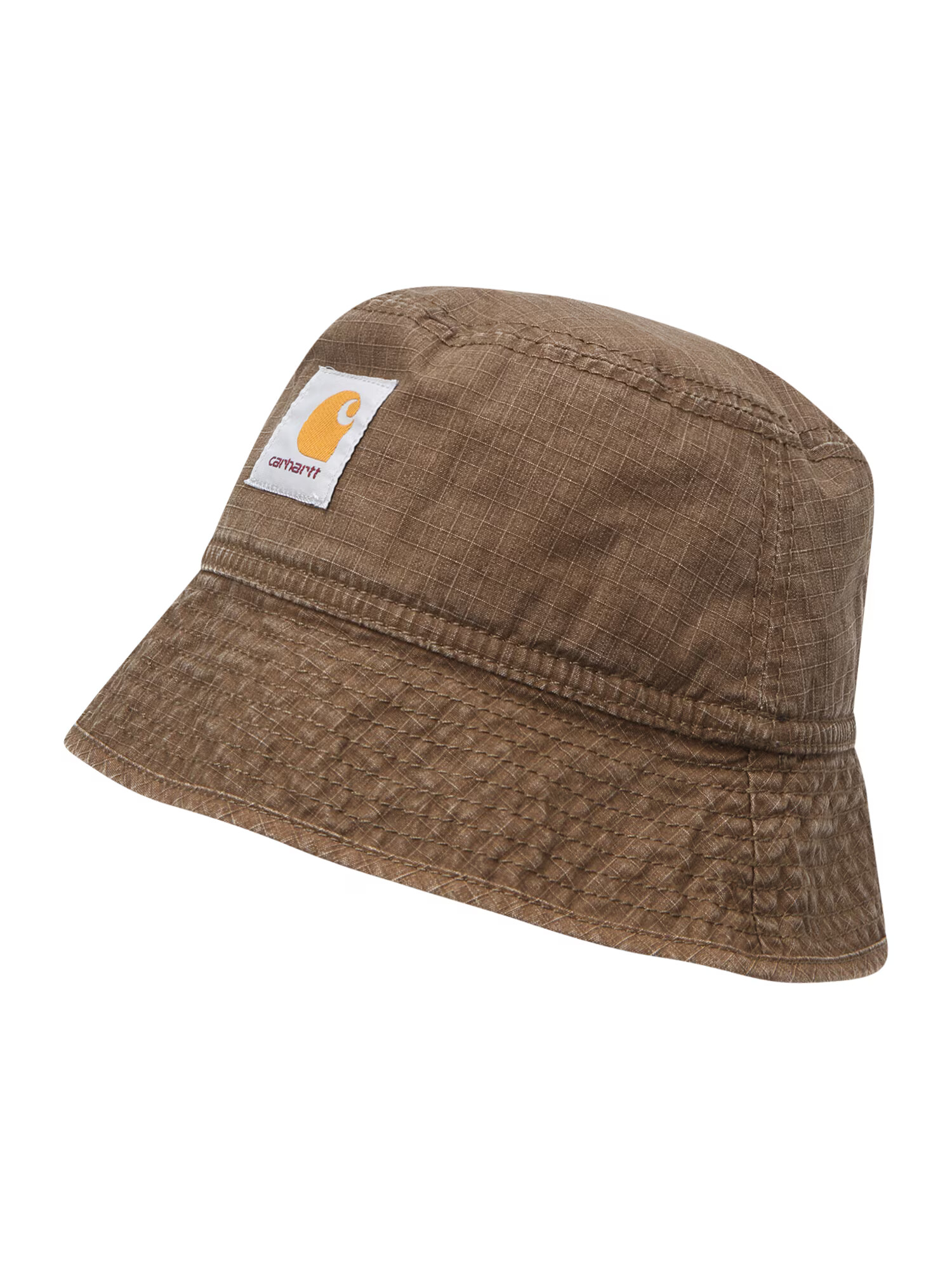 Carhartt WIP Kapa 'Wynton' rjava / oranžna / bela - Pepit.si