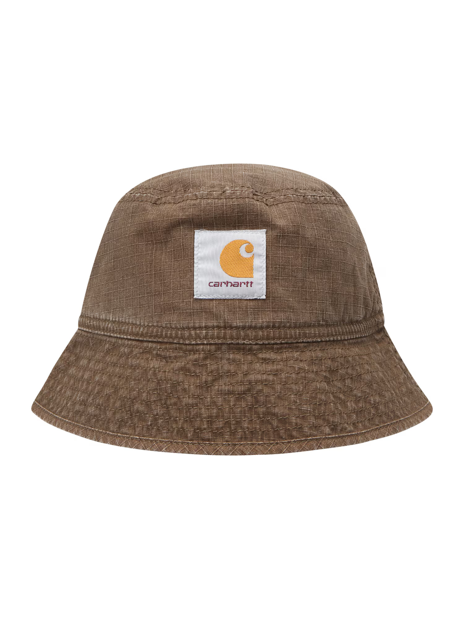 Carhartt WIP Kapa 'Wynton' rjava / oranžna / bela - Pepit.si