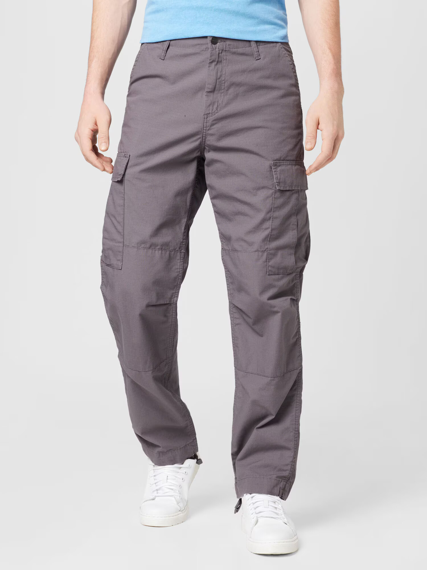 Carhartt WIP Kargo hlače temno siva - Pepit.si