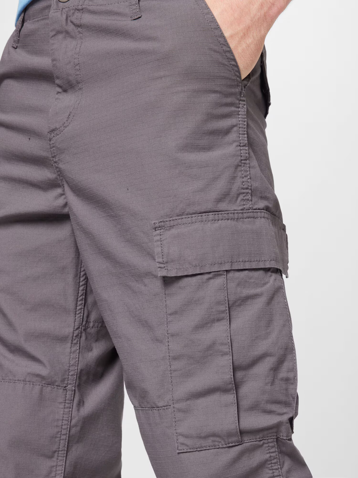 Carhartt WIP Kargo hlače temno siva - Pepit.si