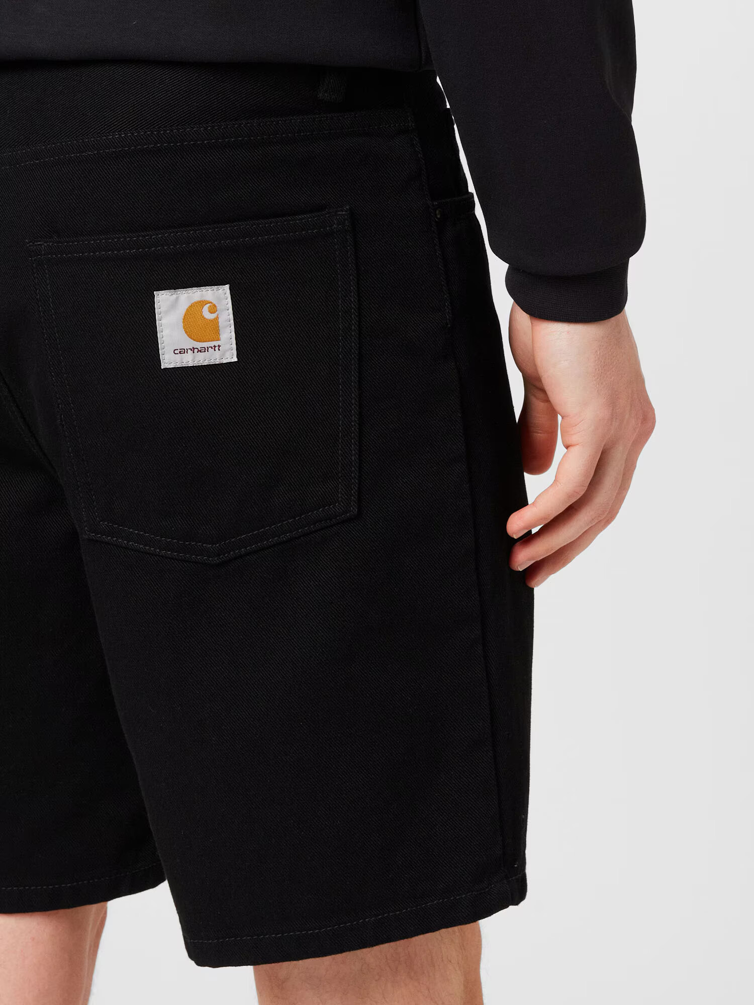 Carhartt WIP Kavbojke 'Newel' črna - Pepit.si