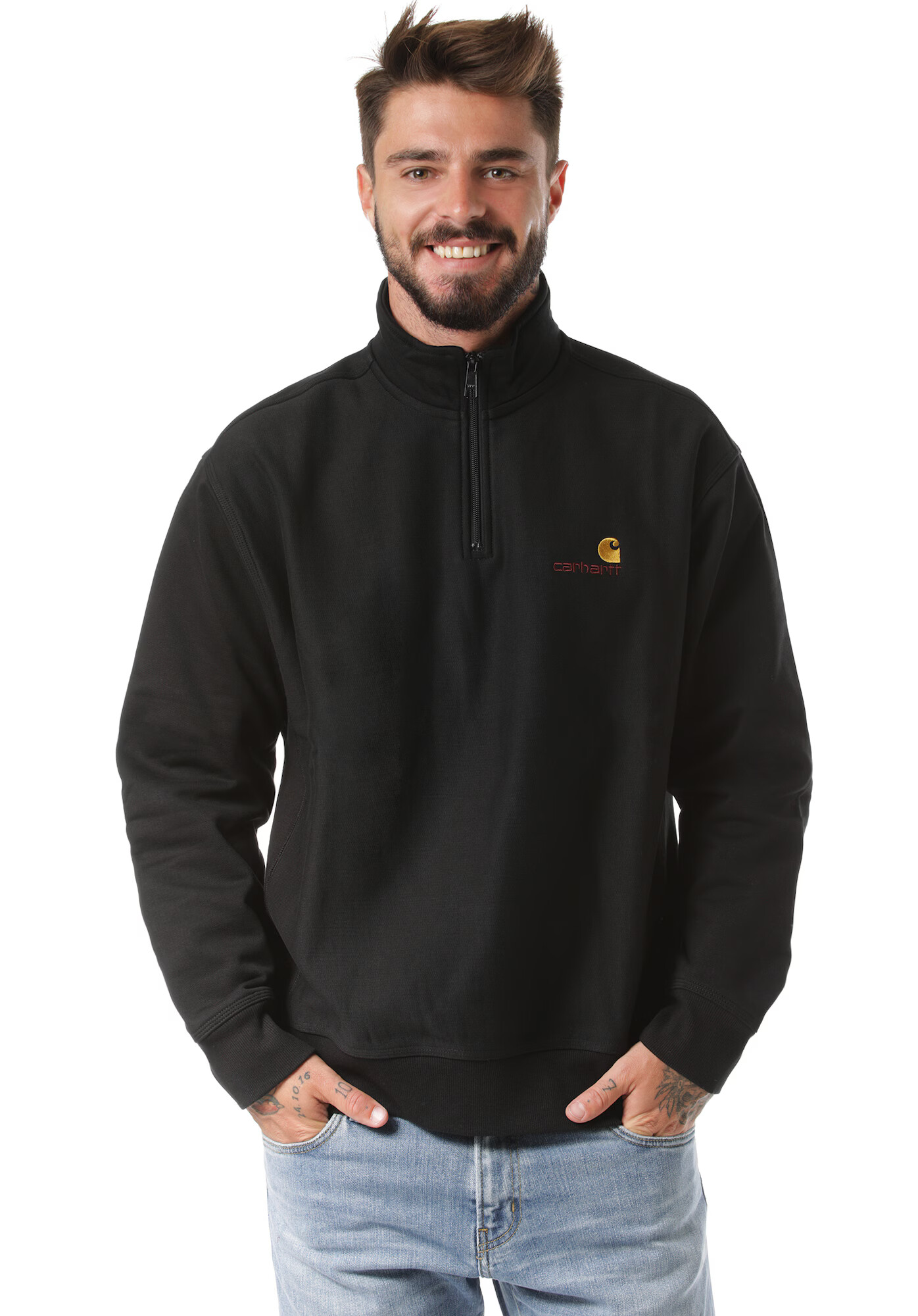 Carhartt WIP Majica črna - Pepit.si