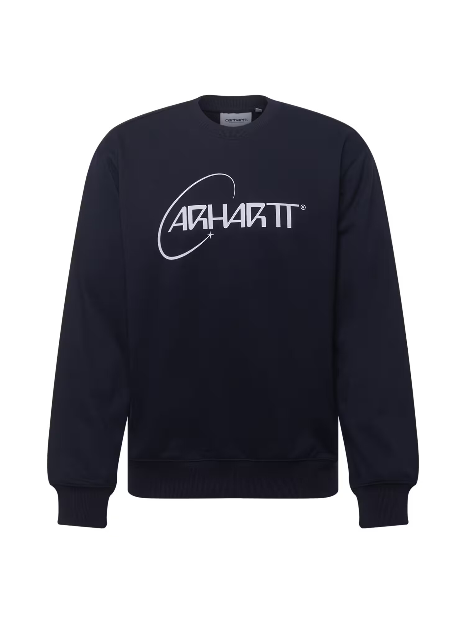 Carhartt WIP Majica 'Orbit' mornarska / bela - Pepit.si