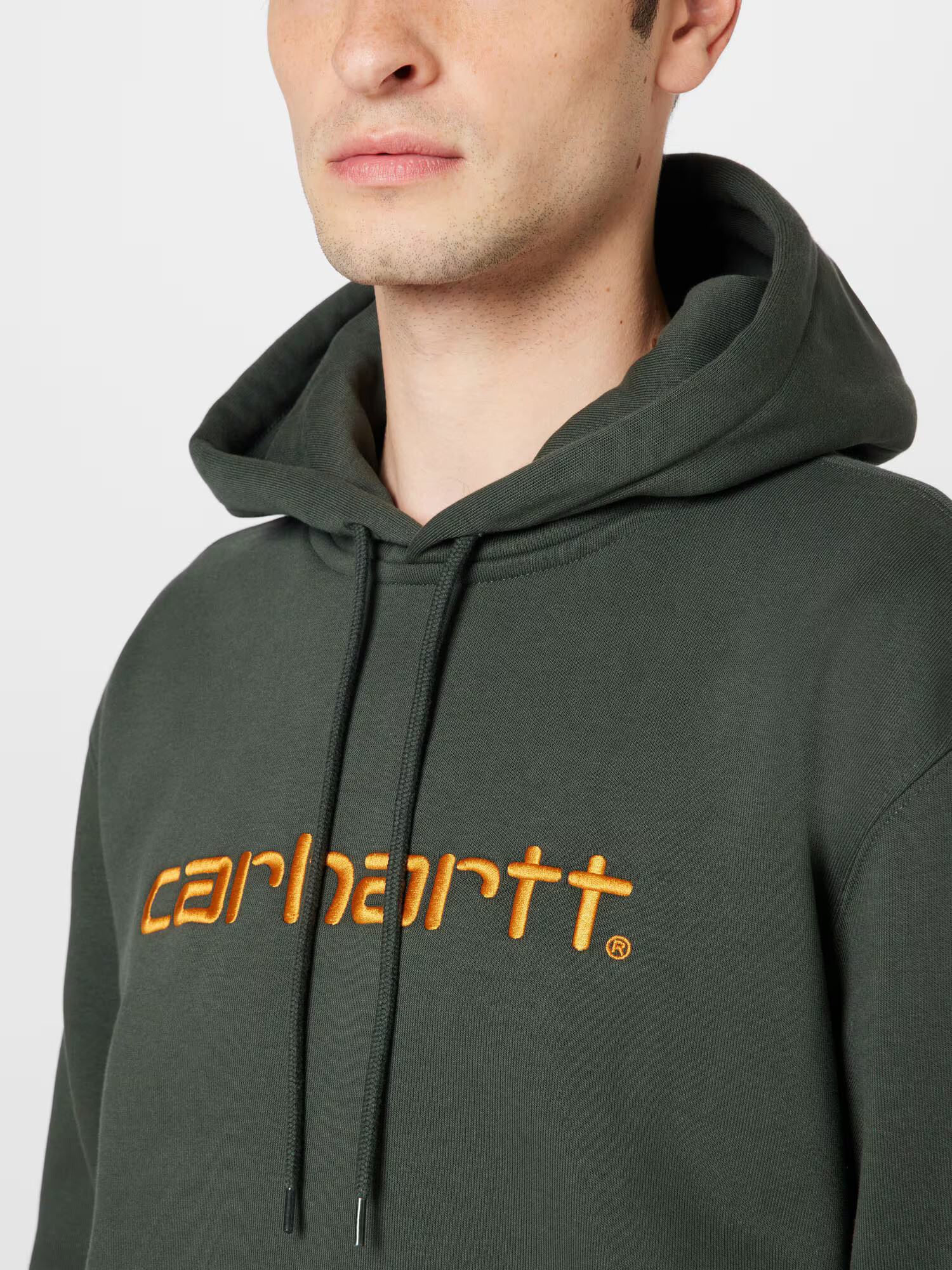 Carhartt WIP Majica zlato-rumena / temno siva - Pepit.si