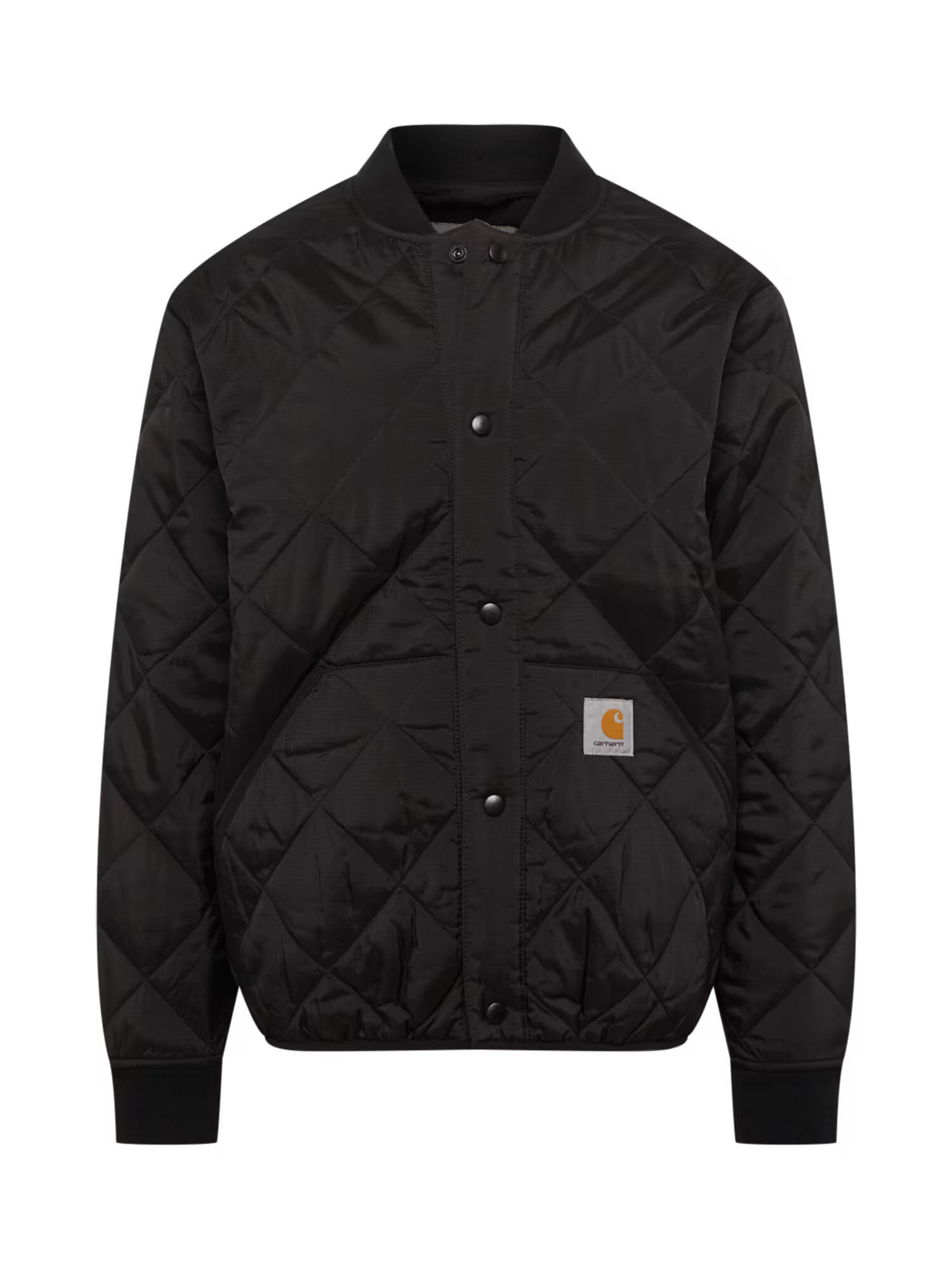 Carhartt WIP Prehodna jakna 'Barrow' temno rumena / svetlo siva / črna - Pepit.si