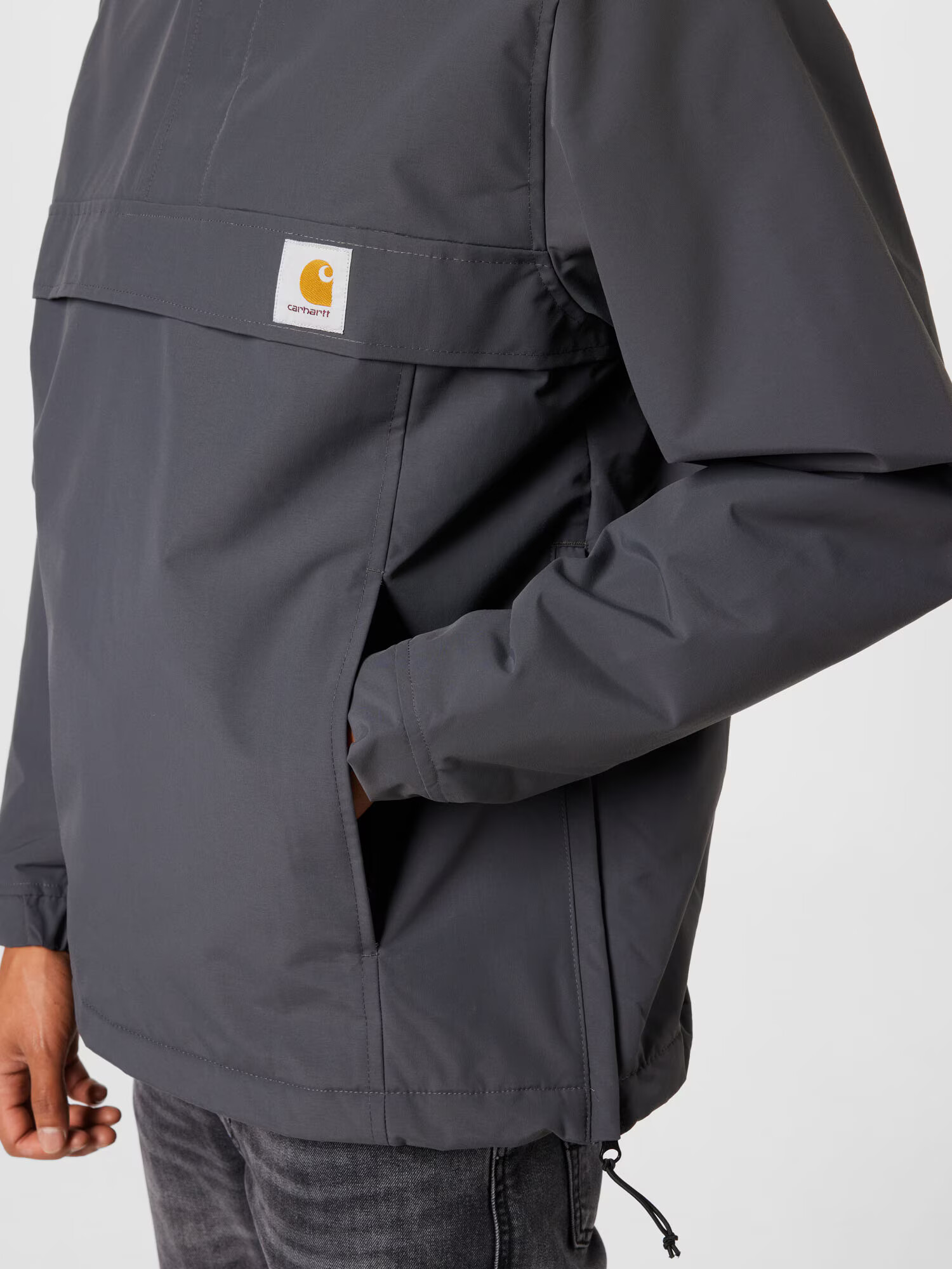 Carhartt WIP Prehodna jakna 'Nimbus' bazaltno siva - Pepit.si