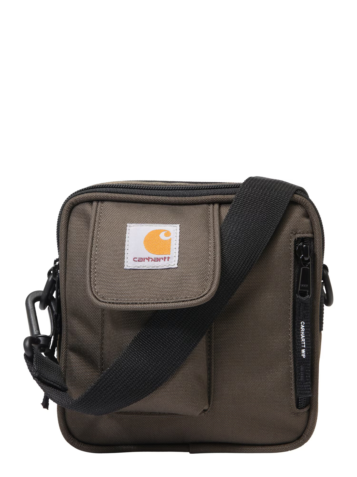 Carhartt WIP Torba za čez ramo 'Essentials' črna / temno zelena - Pepit.si