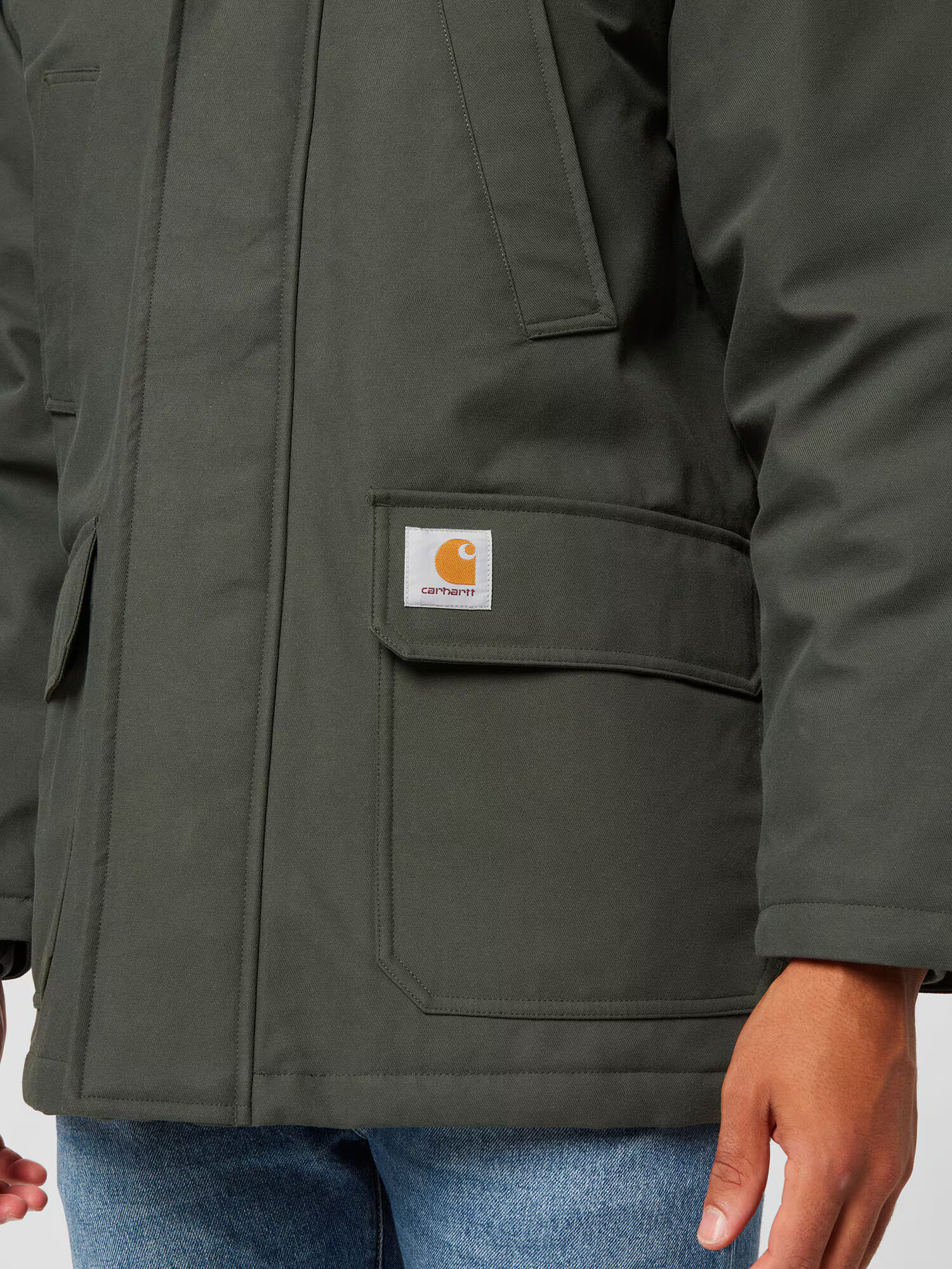 Carhartt WIP Zimska jakna 'Rigby' oliva - Pepit.si