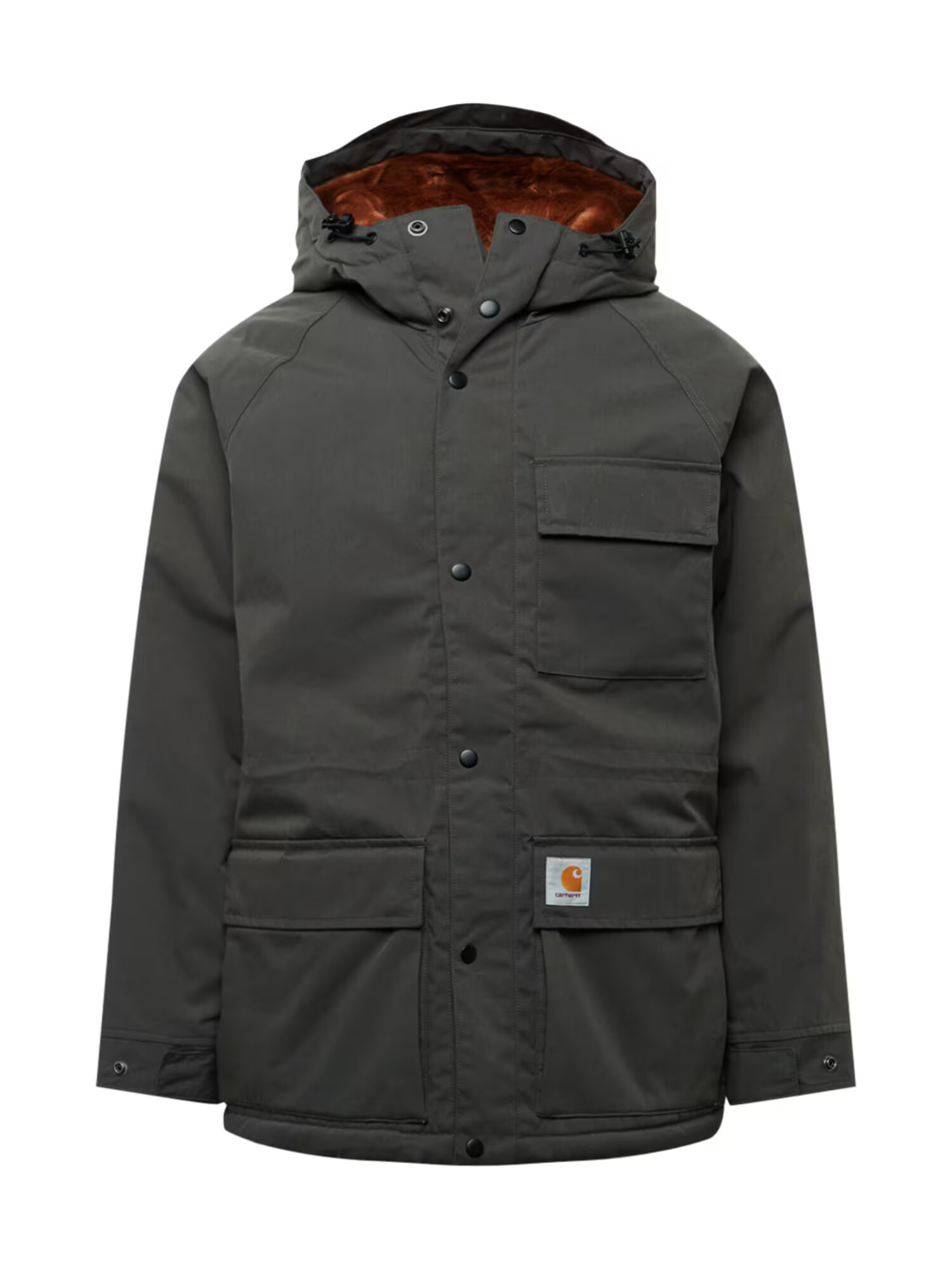 Carhartt WIP Zimska jakna temno siva - Pepit.si