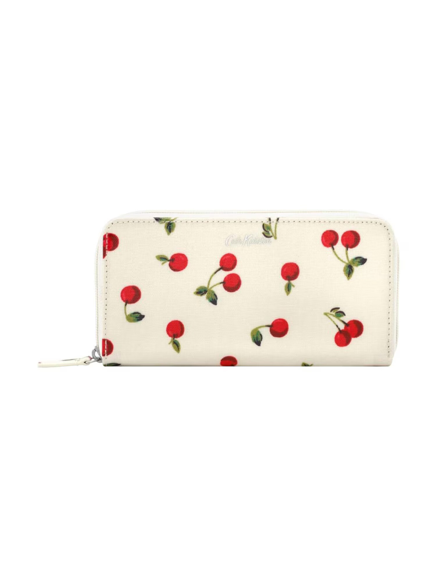 Cath Kidston Denarnica 'Continental' off-bela / vinsko rdeča / zelena / temno zelena - Pepit.si