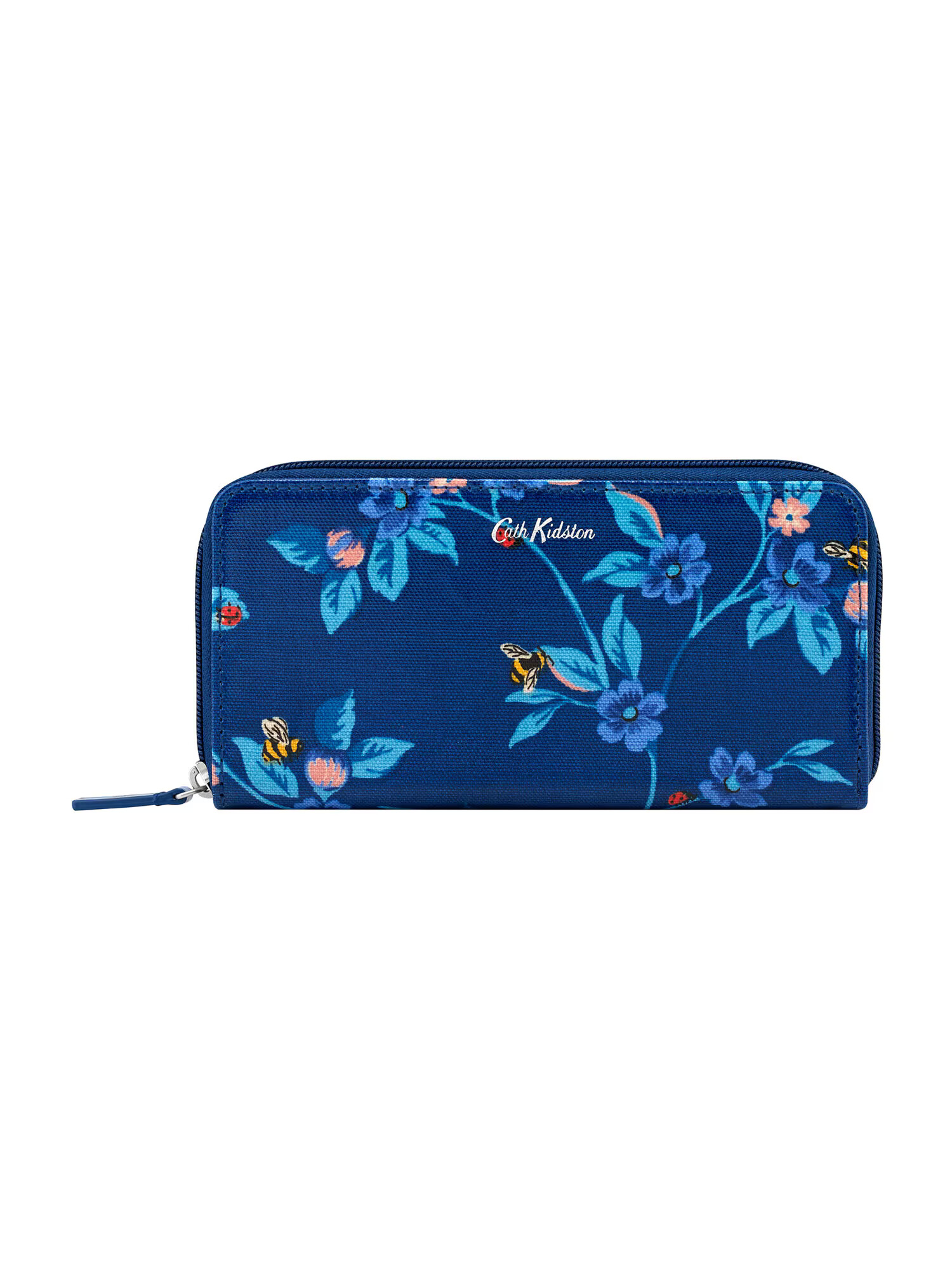 Cath Kidston Denarnica nočno modra / turkizna / rumena / breskev - Pepit.si