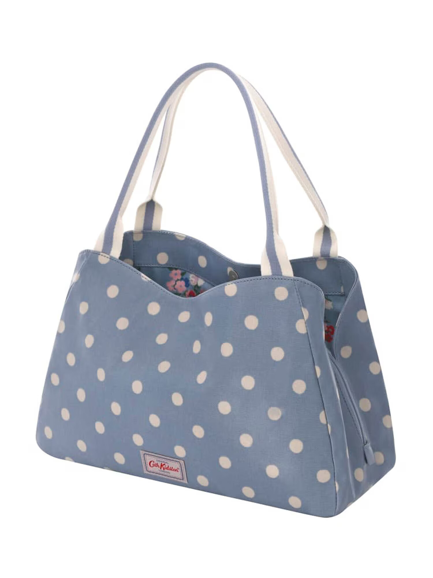 Cath Kidston Torba za čez ramo dimno modra / kremna - Pepit.si