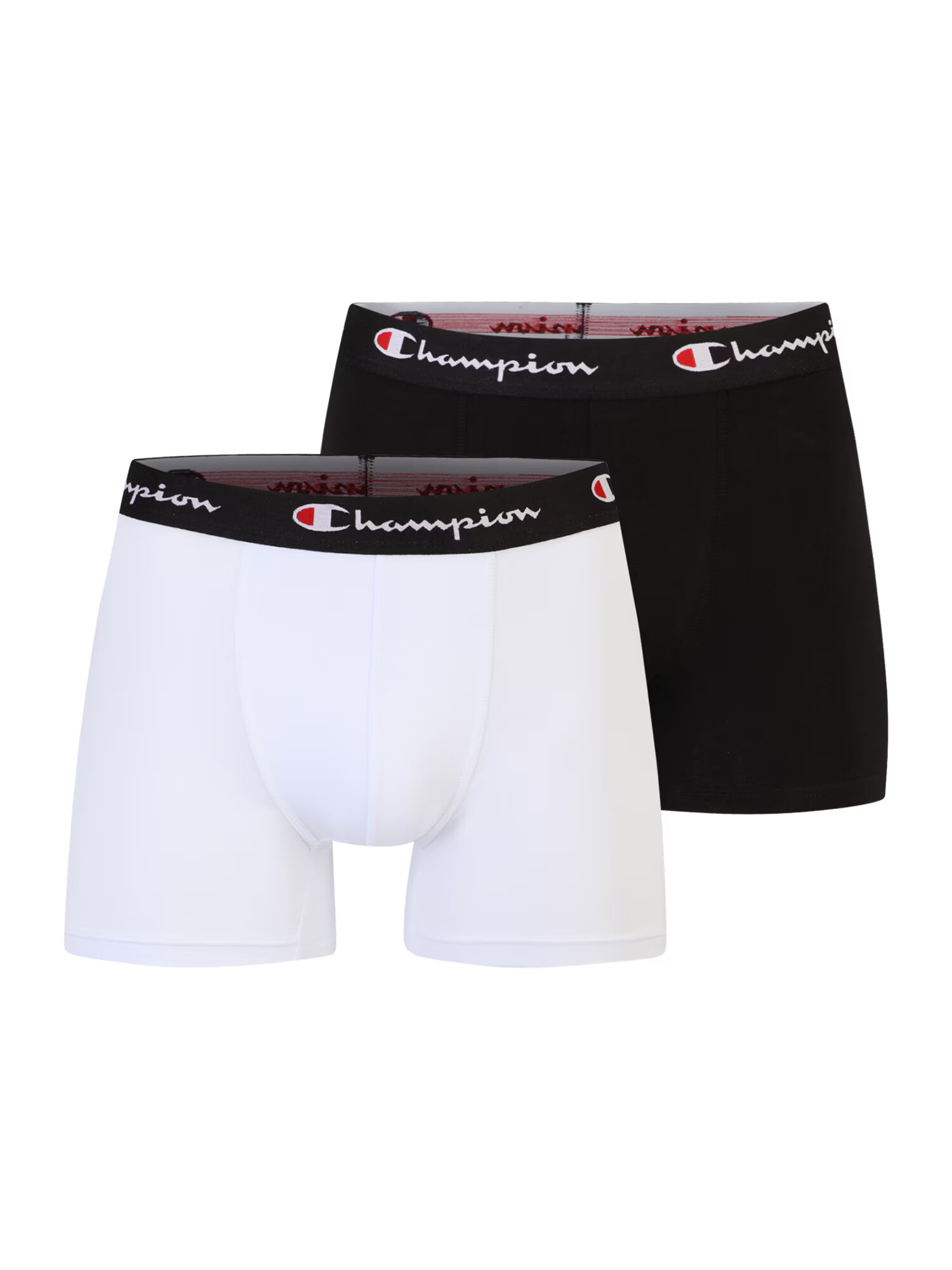 Champion Authentic Athletic Apparel Boksarice rdeča / črna / bela - Pepit.si