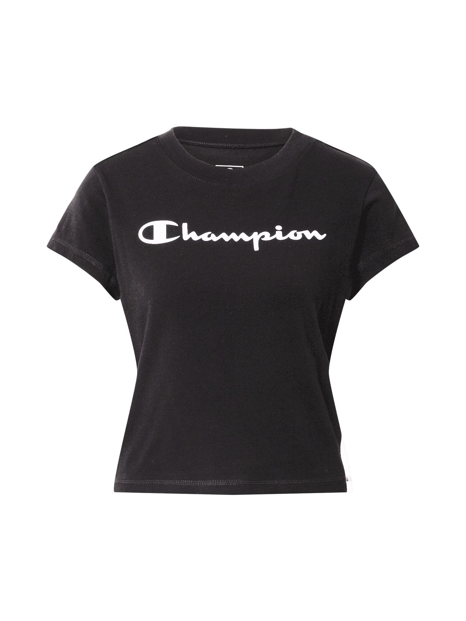 Champion Authentic Athletic Apparel Funkcionalna majica bela / črna - Pepit.si