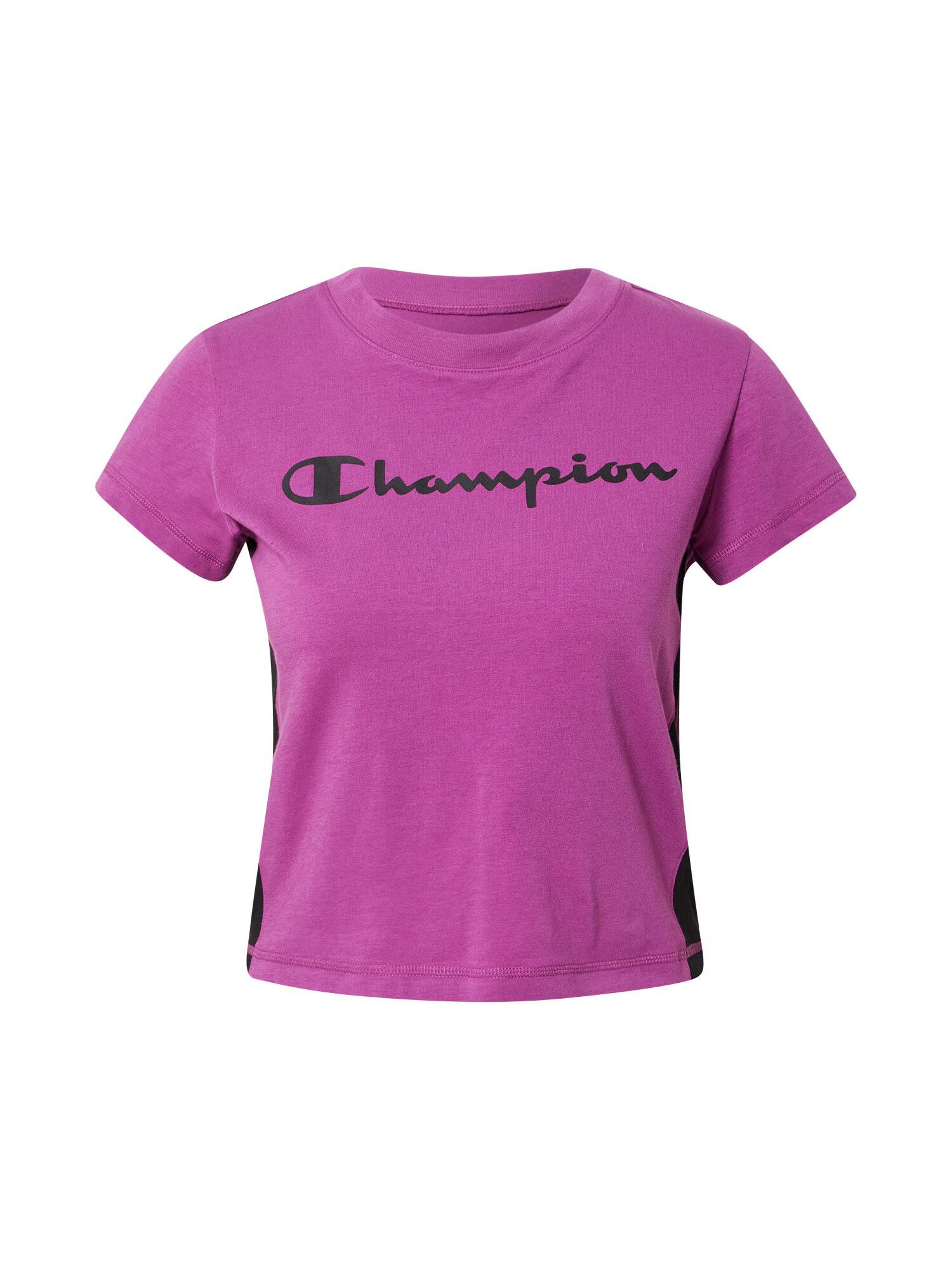 Champion Authentic Athletic Apparel Funkcionalna majica lila / črna - Pepit.si