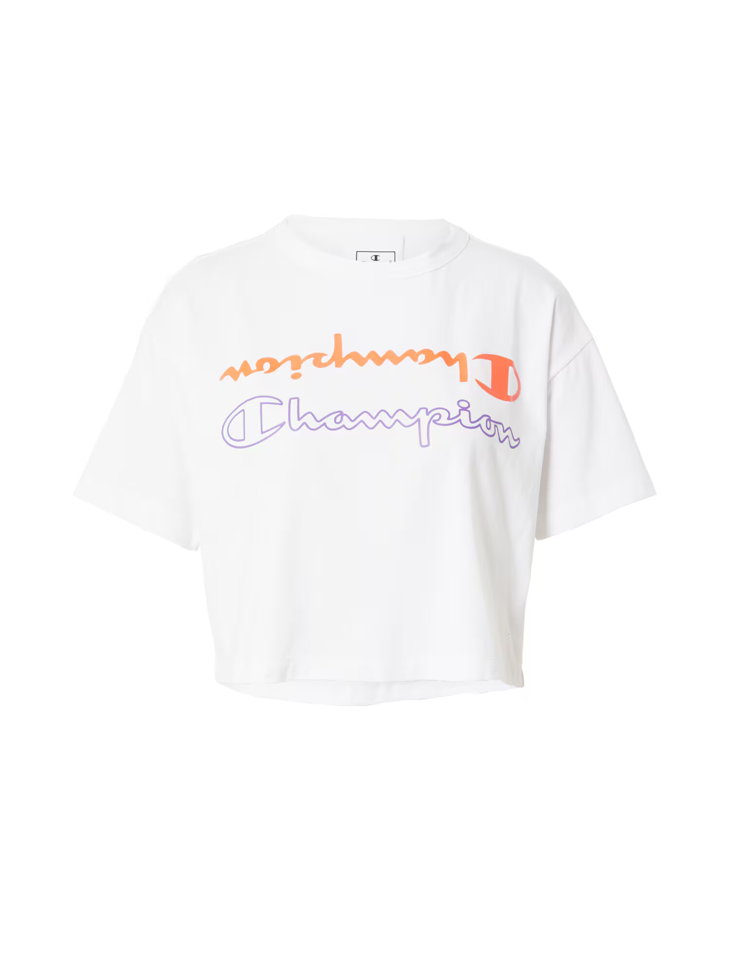 Champion Authentic Athletic Apparel Funkcionalna majica lila / oranžna / bela - Pepit.si